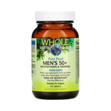 Natural Factors, Whole Earth & Sea, Men's 50+ Multivitamin & Mineral, 60 Tablets