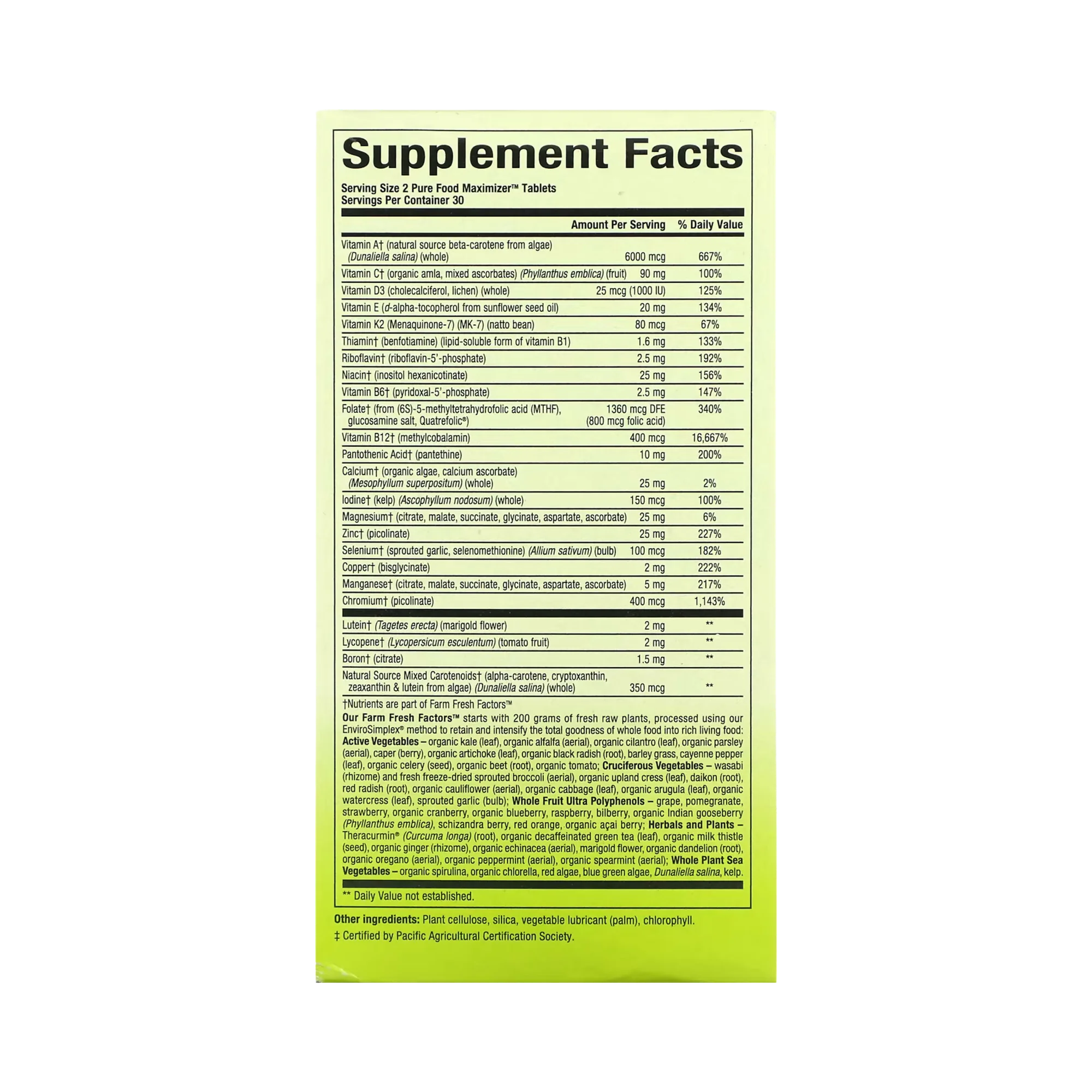 Natural Factors, Whole Earth & Sea, Men's Multivitamin & Mineral, 60 Tablets