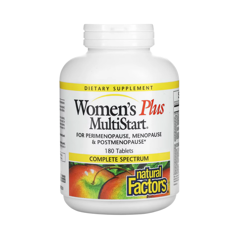 Natural Factors, Women's Plus MultiStart, 180 Tablets