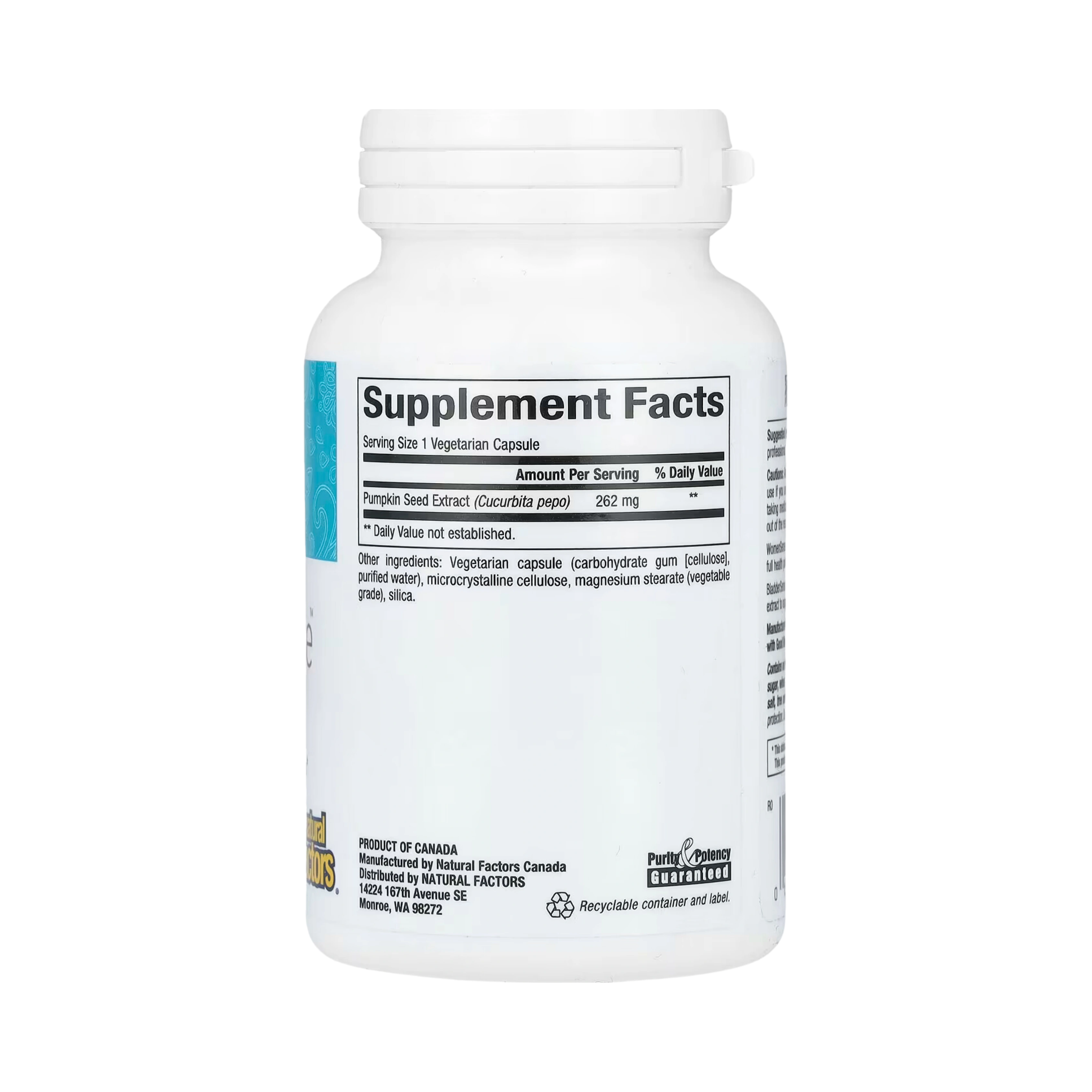 Natural Factors, Womensense, BladderSense, 90 Vegetarian Capsules