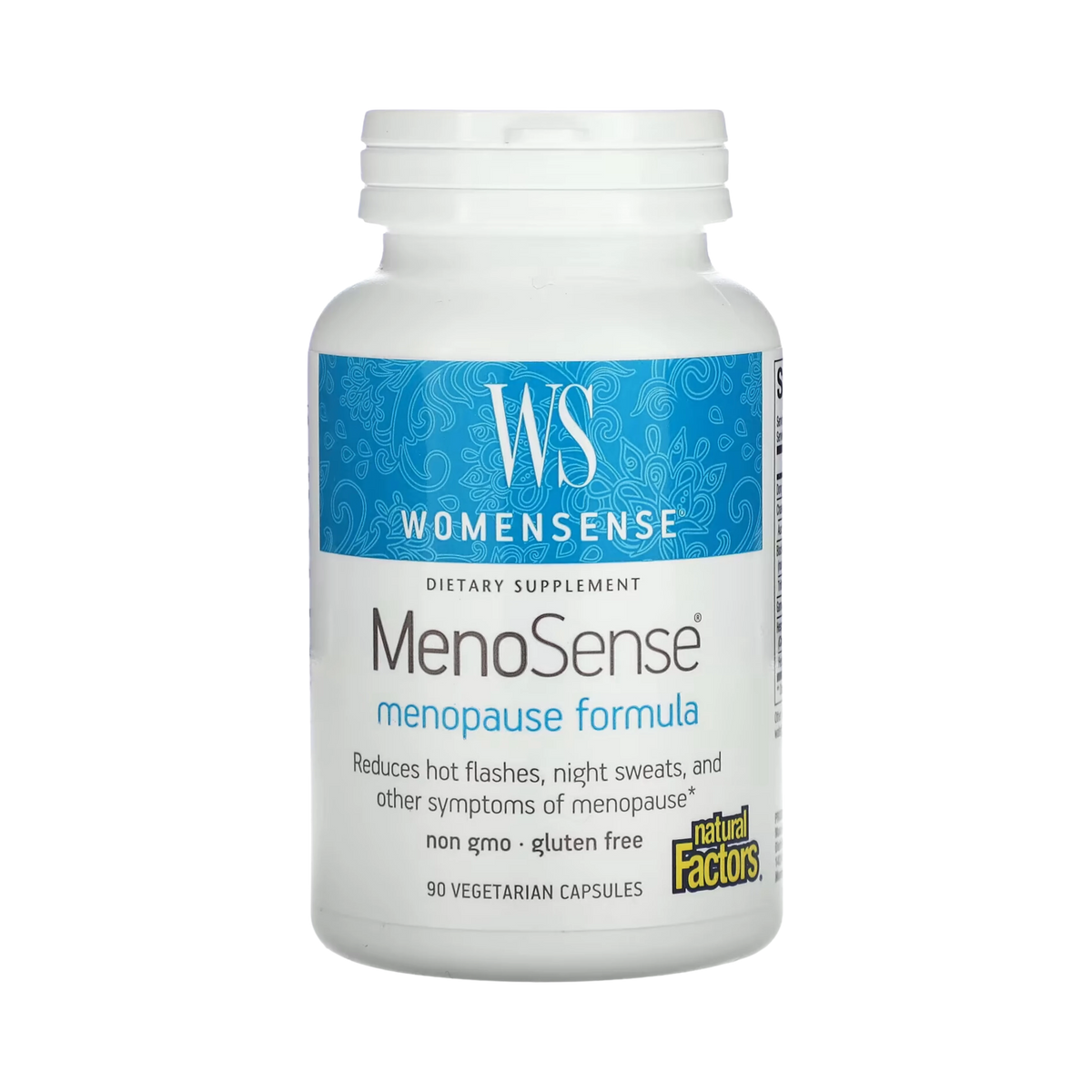 Natural Factors, WomenSense, MenoSense, Menopause Formula, 90 Vegetarian Capsules