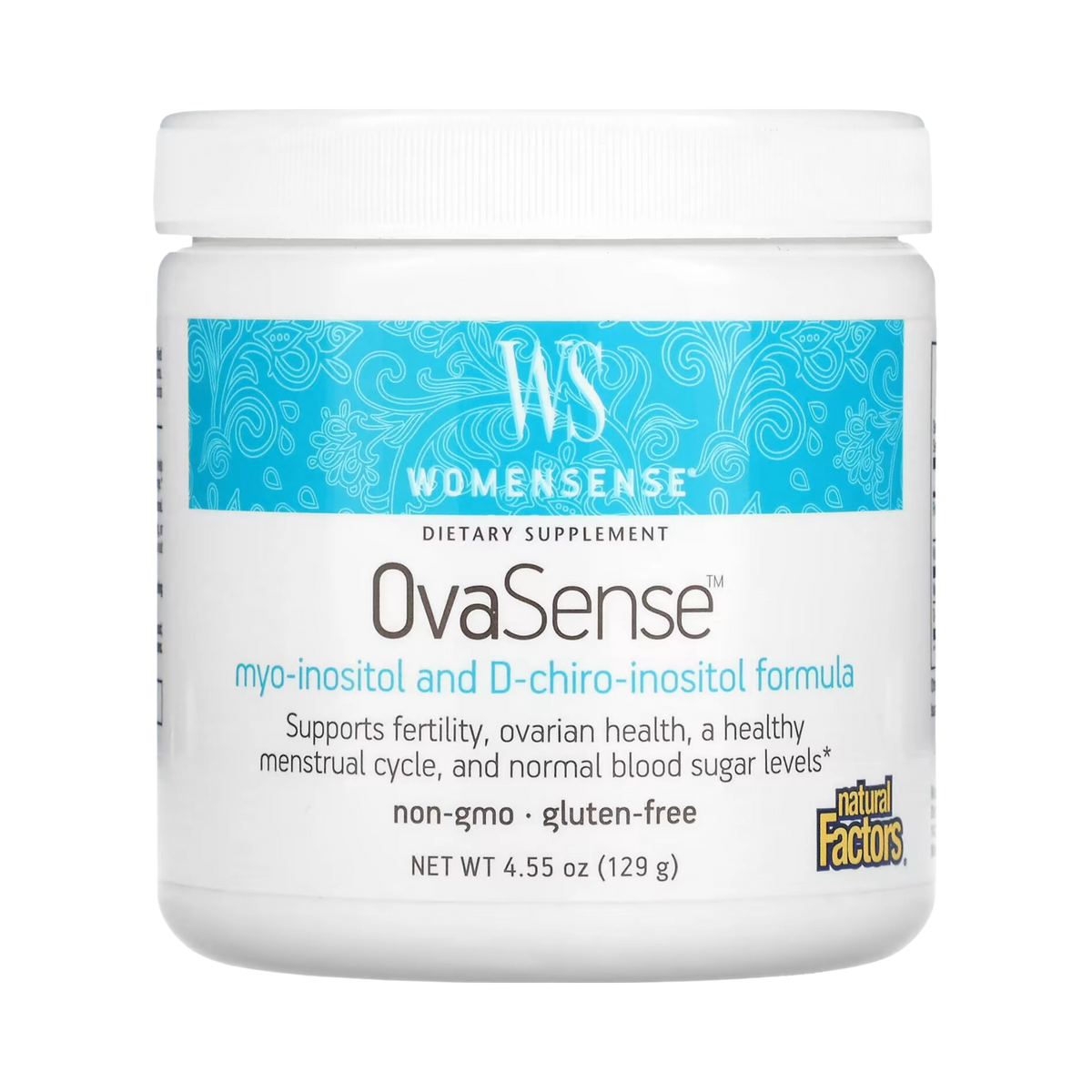 Natural Factors, Womensense, OvaSense, 4.55 Oz