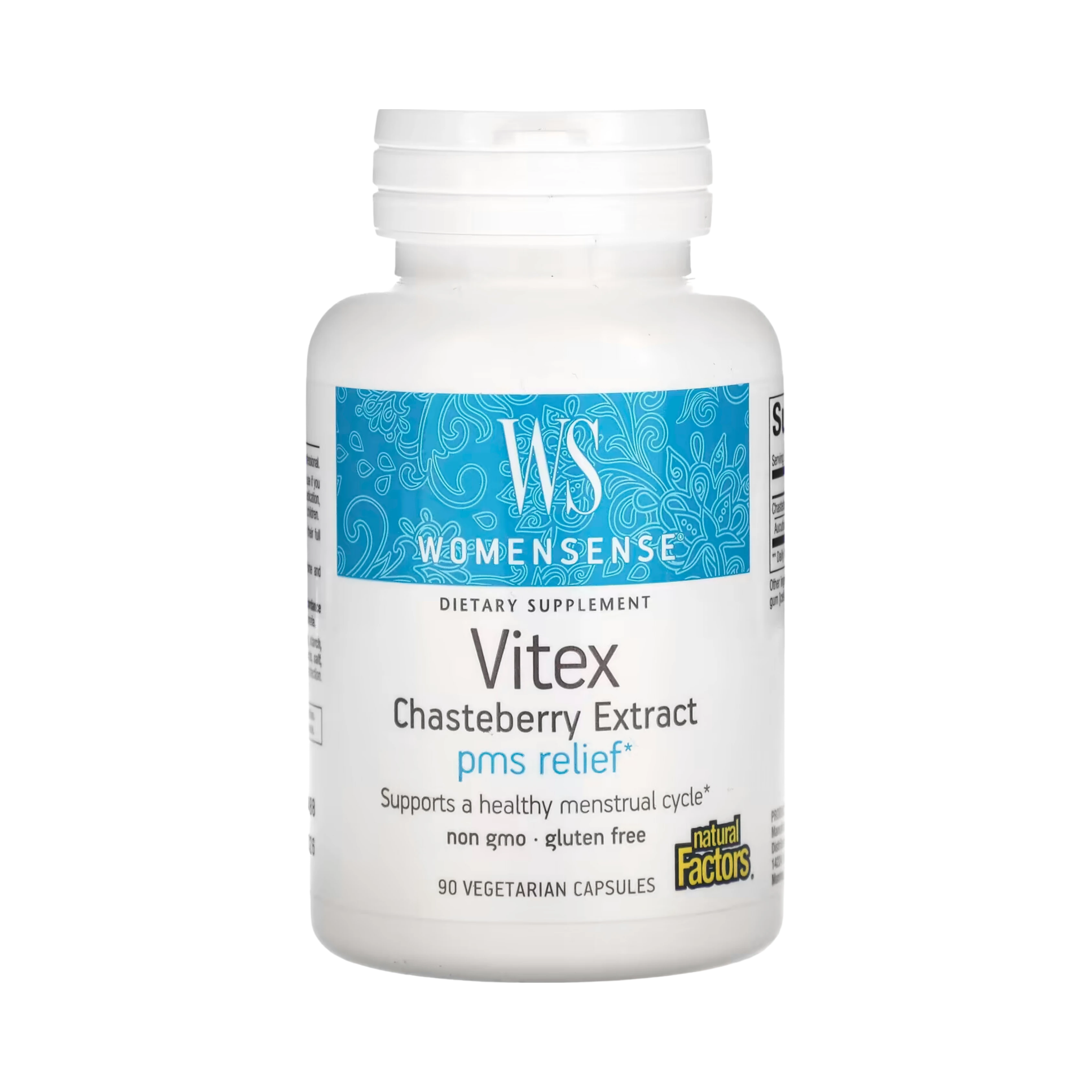 Natural Factors, Womensense, Vitex Chasteberry Extract, 90 Vegetarian Capsules
