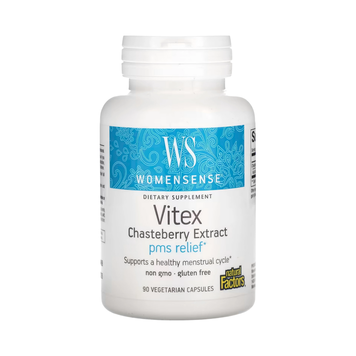Natural Factors, Womensense, Vitex Chasteberry Extract, 90 Vegetarian Capsules