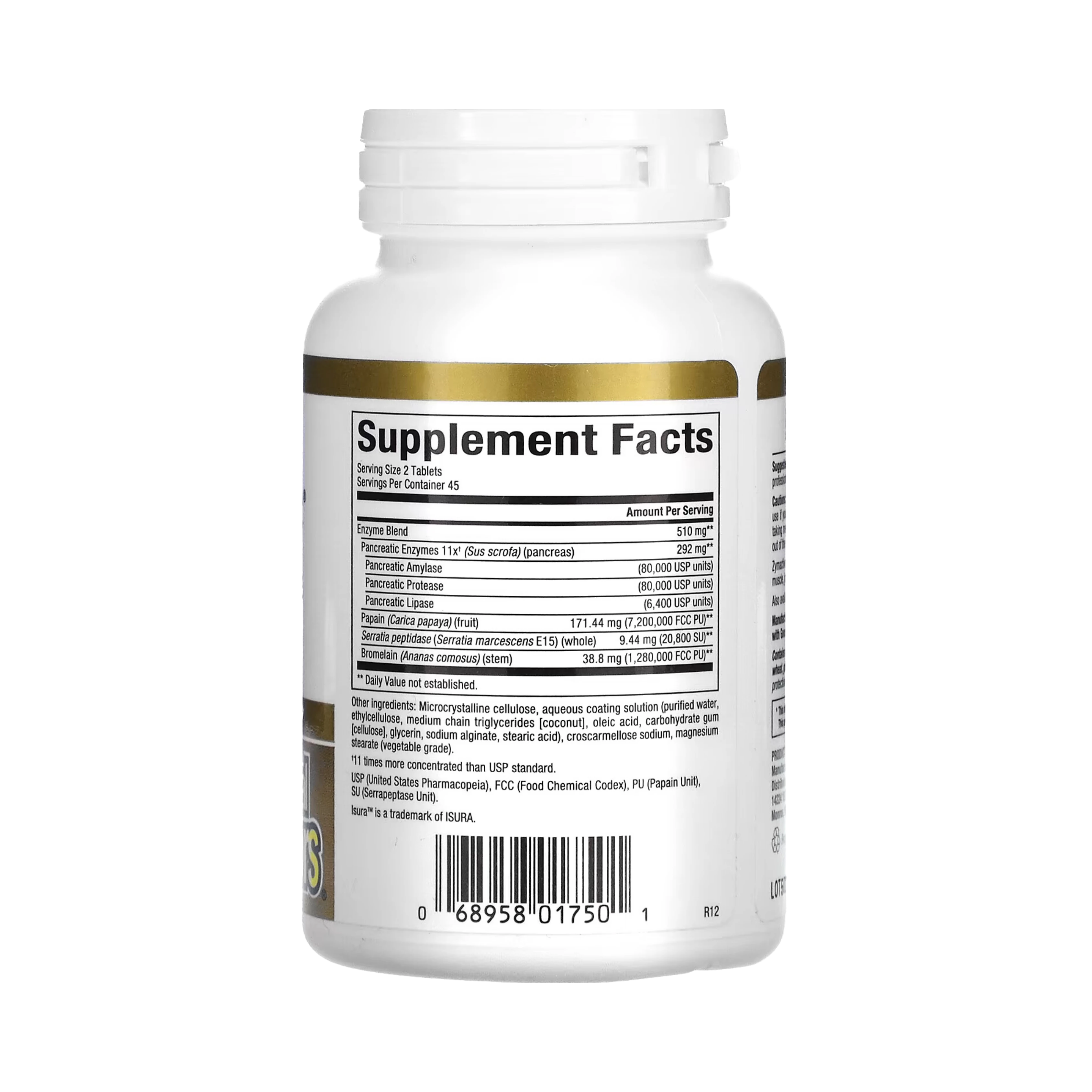 Natural Factors, Zymactive, Double Strength, 90 Enteric Coated Tablets