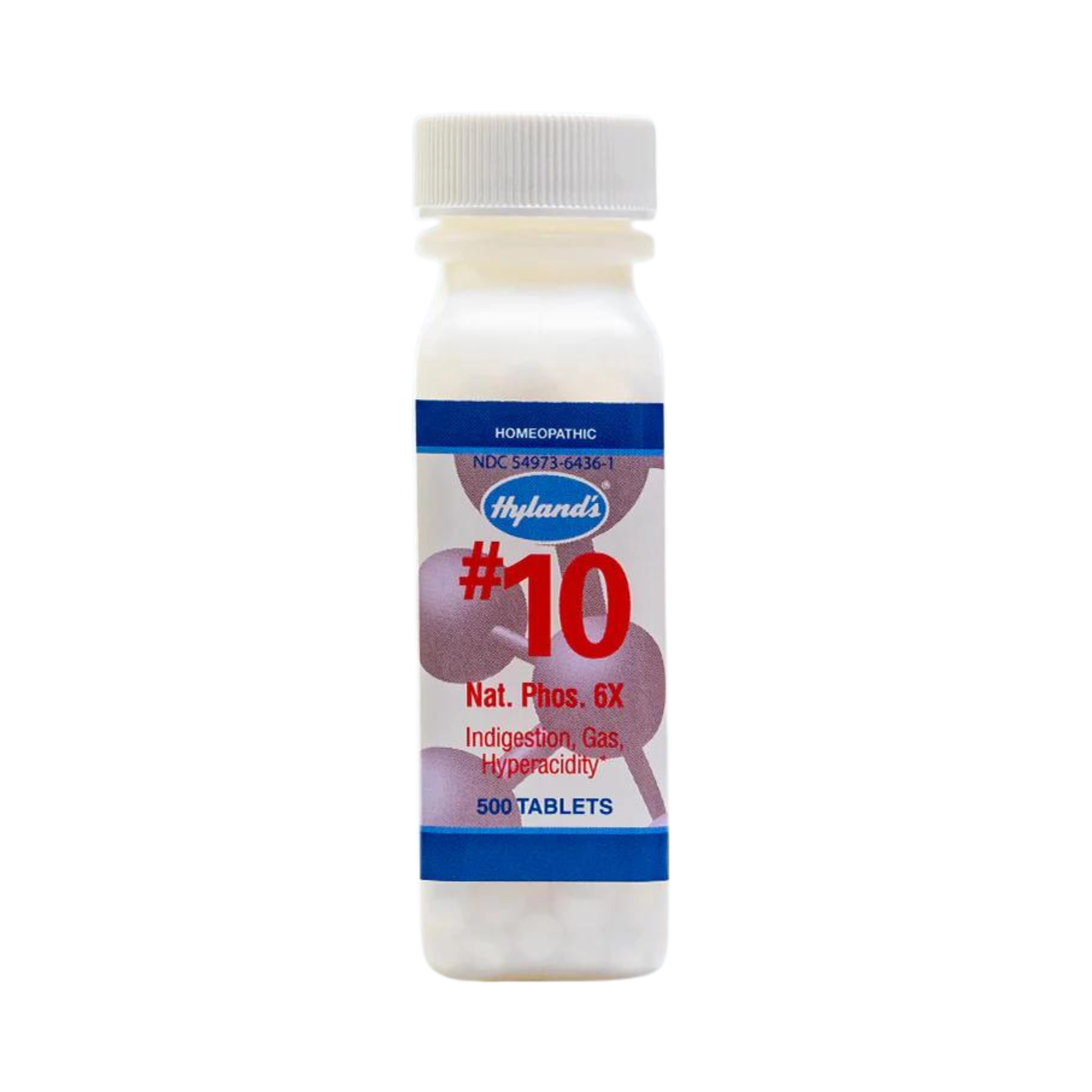 Natural Relief, Cell Salt Natrum Phosphoricum 6X, 500 Tablets