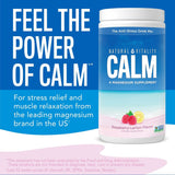 Natural Vitality, CALM, Magnesium Supplement Drink Mix, Raspberry-Lemon, 30 Packets, 0.12 oz