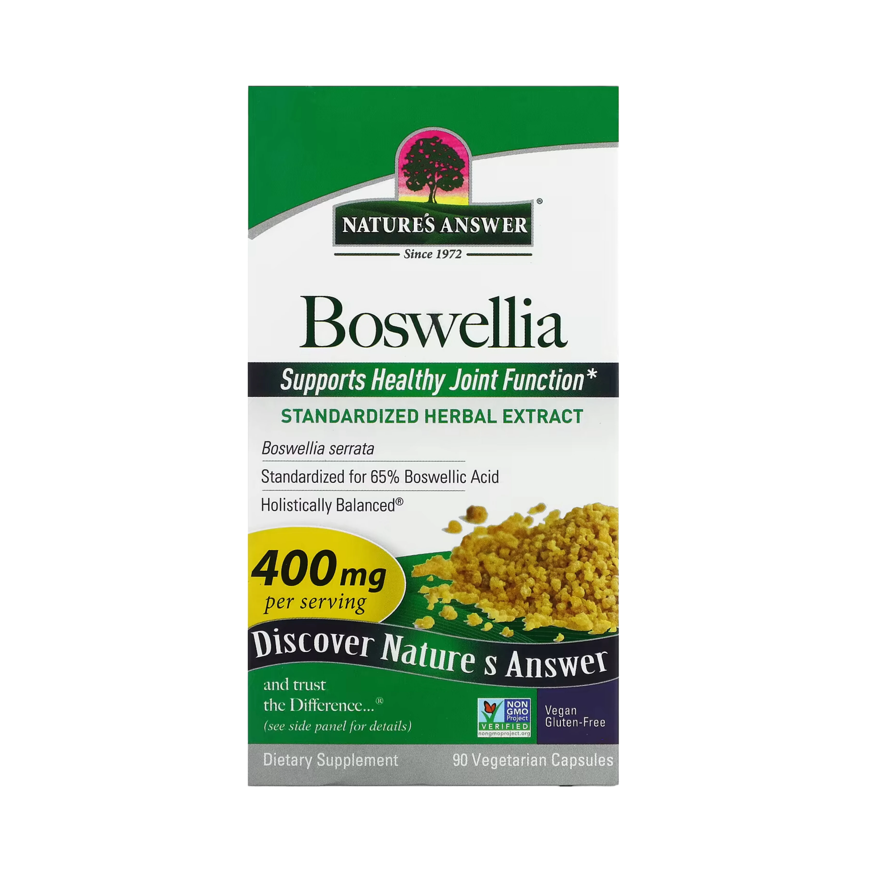 Nature’s Answer - Boswellia, 90 Vegetarian Capsules