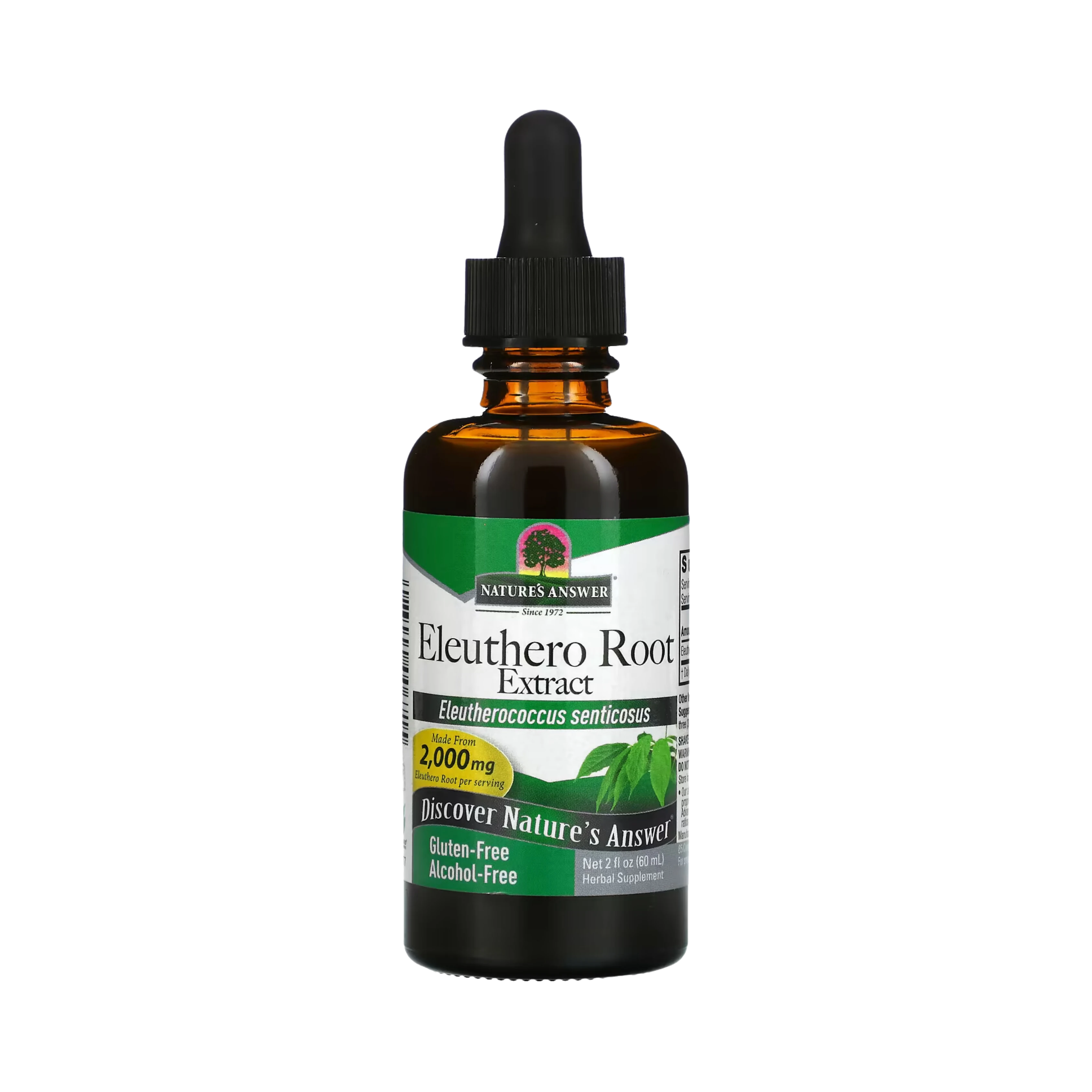 Nature’s Answer - Eleuthero Root Extract, Alcohol Free, 2 Oz