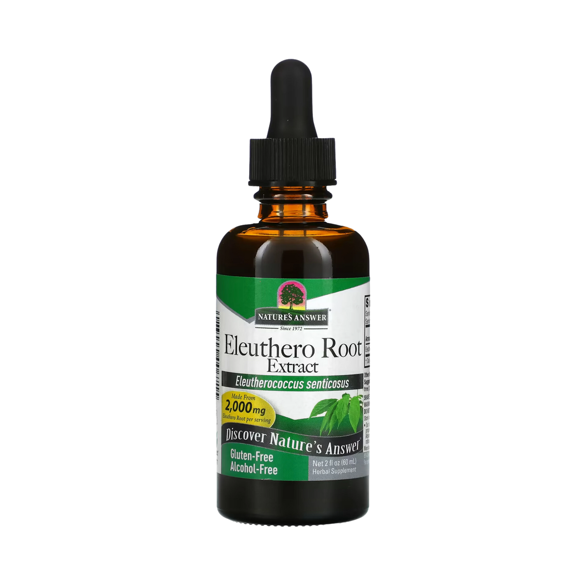 Nature’s Answer - Eleuthero Root Extract, Alcohol Free, 2 Oz