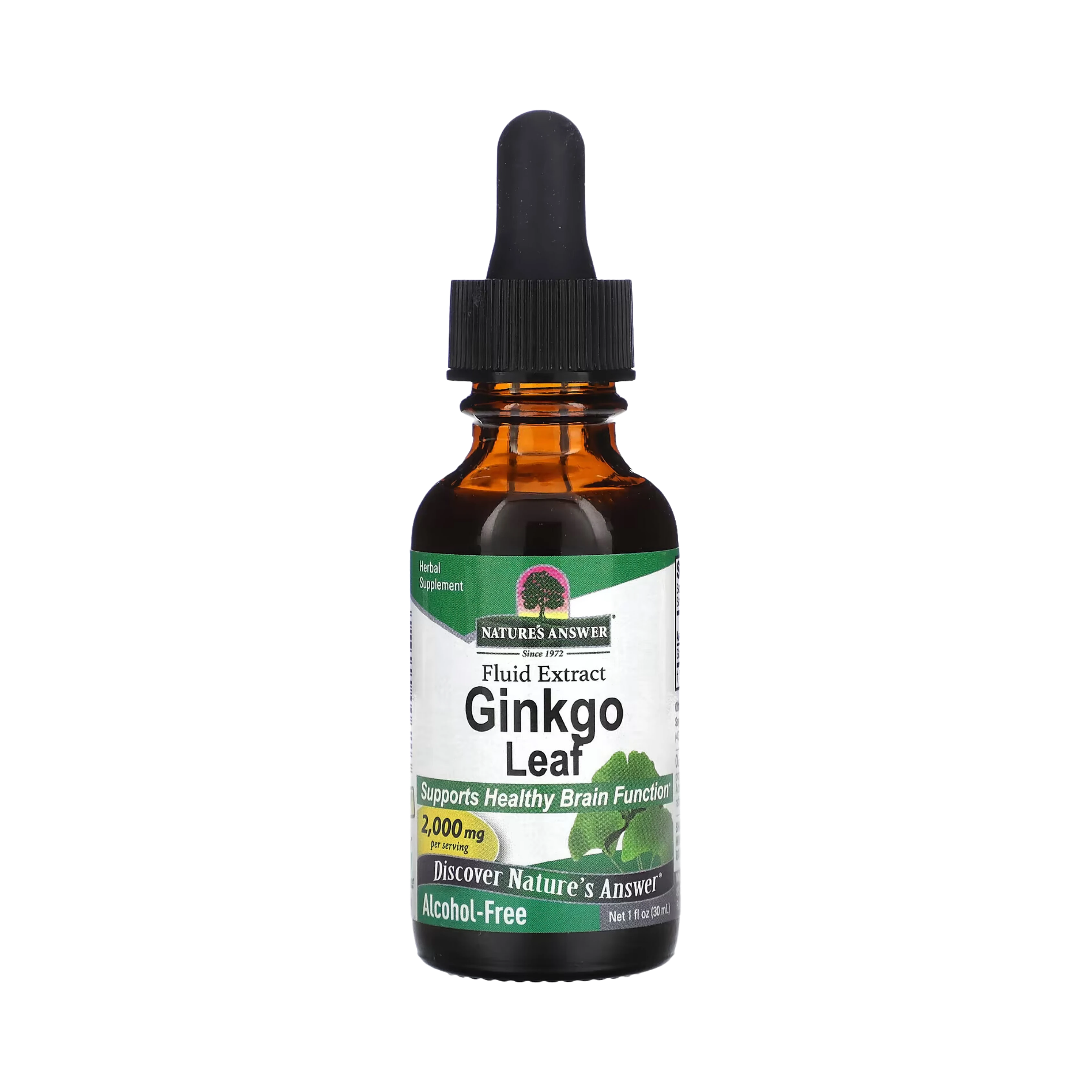 Nature’s Answer - Ginkgo Alcohol Free Extract, 1 Oz