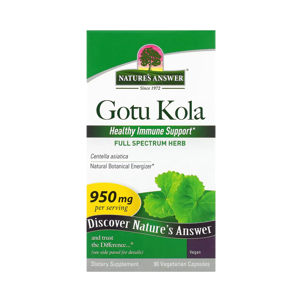 Nature’s Answer - Gotu-Kola Herb, 90 Capsules