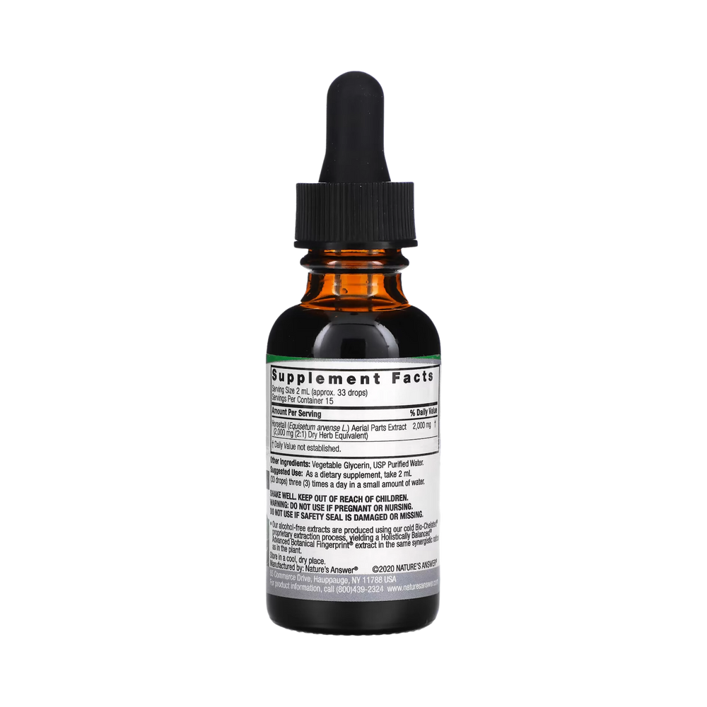 Nature’s Answer - Horsetail Alcohol Free Extract, 1 Oz