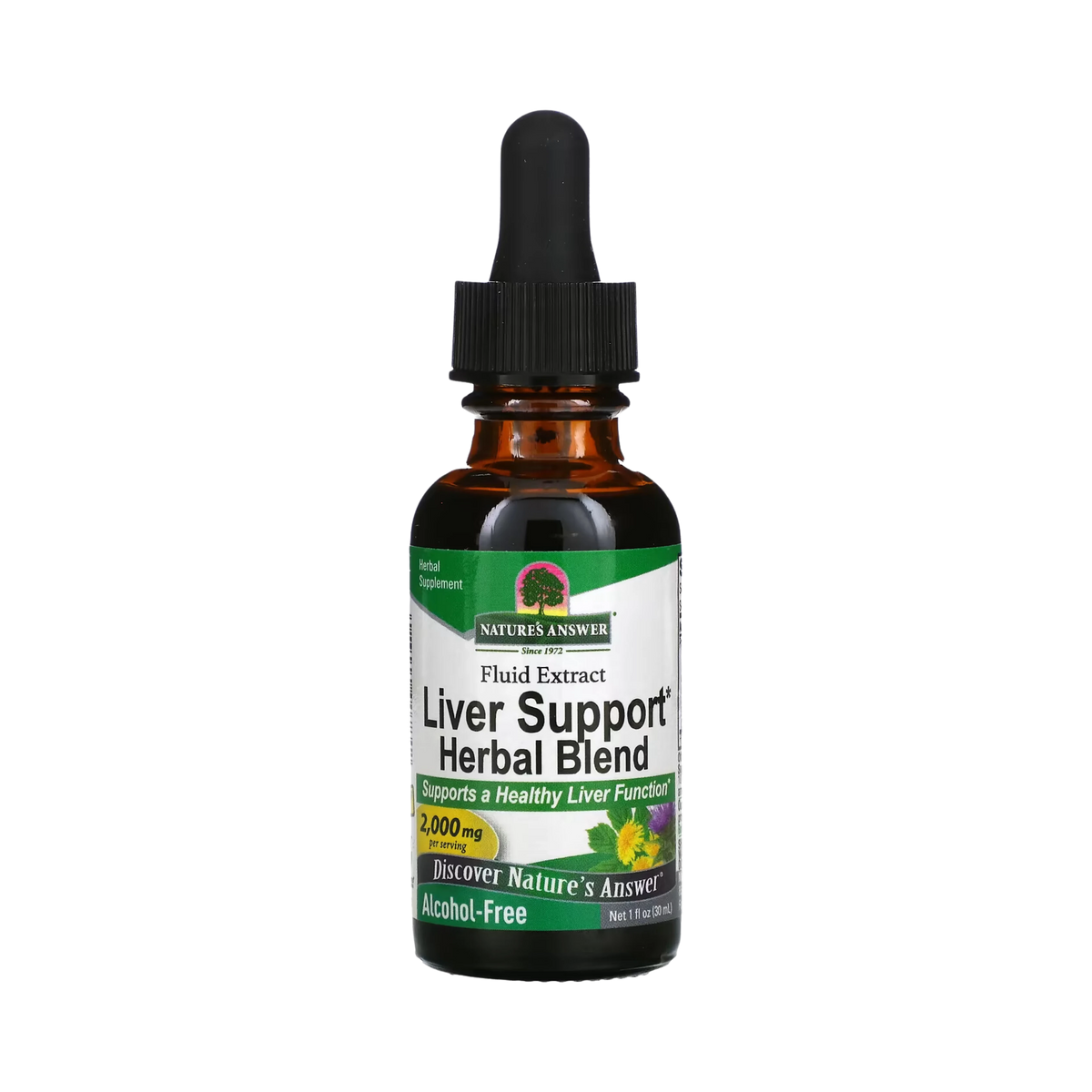 Nature's Answer - Liver Support Herbal Blend, 1 OZ