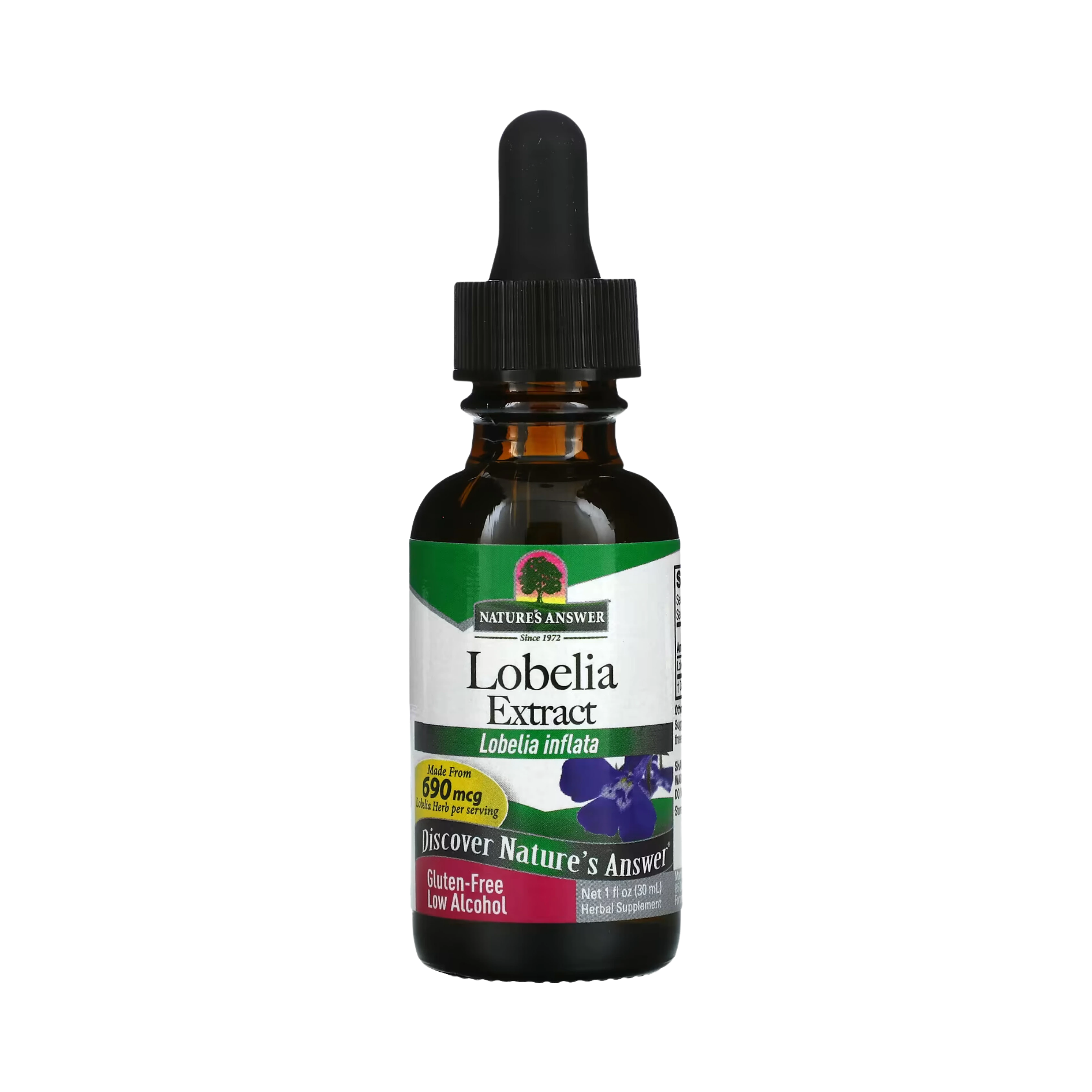 Nature’s Answer, Lobelia Inflata Herb Extract, 1 Oz