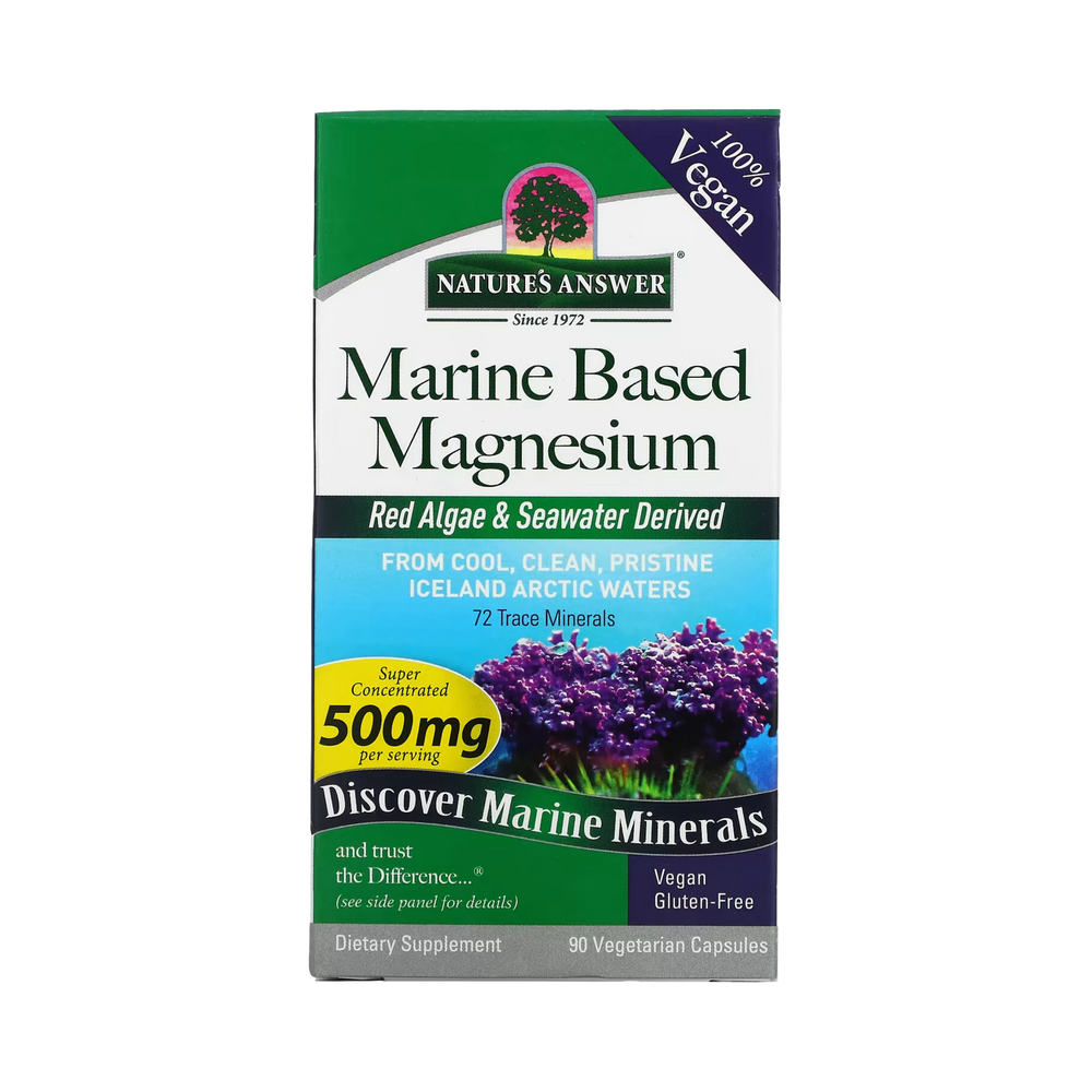Nature's Answer - Marine Based Magnesium, 250 mg, 90 Vegetarian Capsules