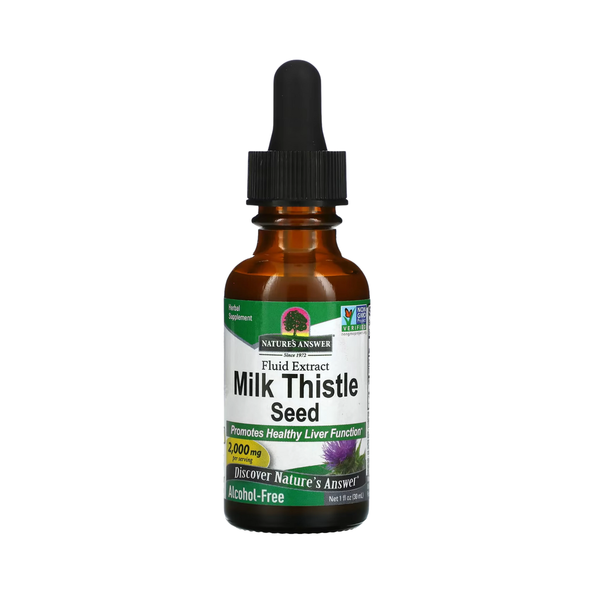 Nature's Answer - MILK THISTLE 1OZ ALCOHOL FREE