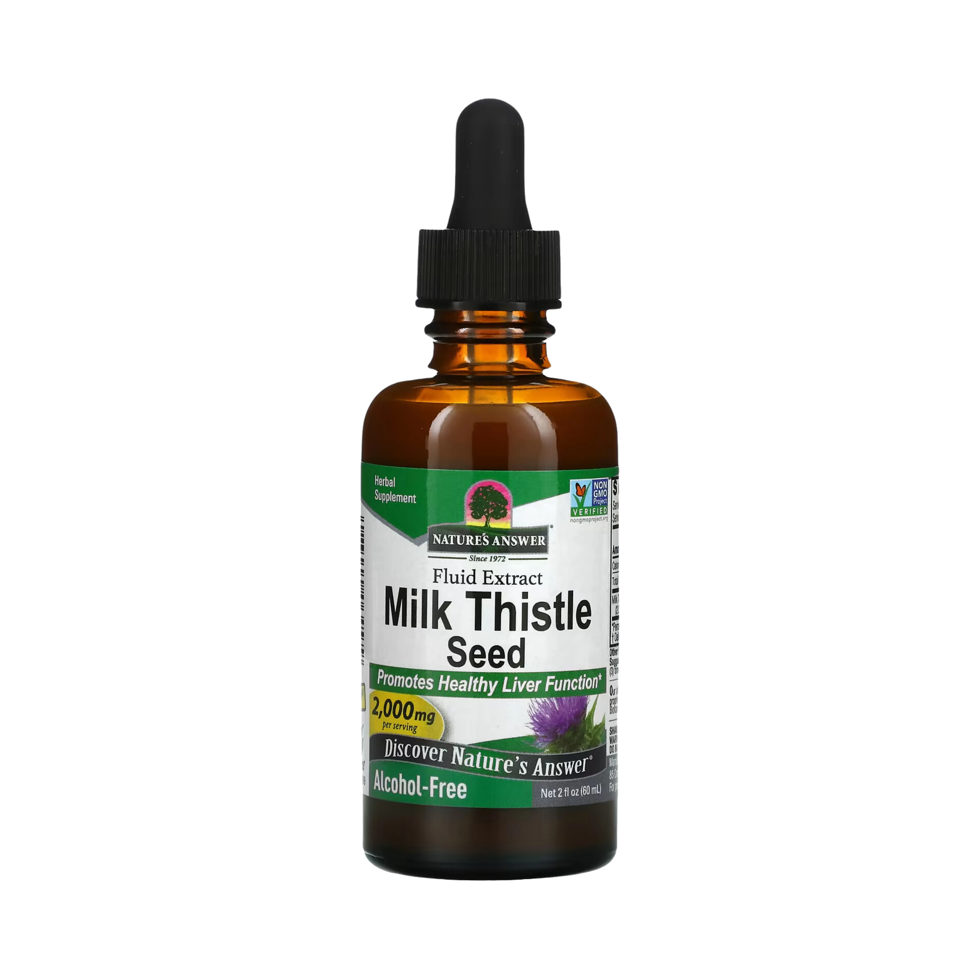 Nature's Answer - Milk Thistle Seed, 2 fl oz