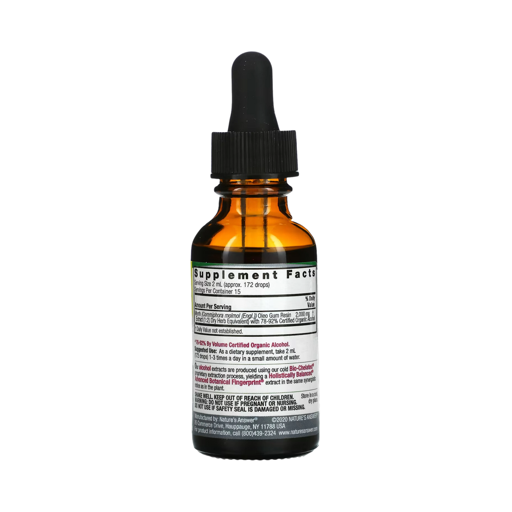 Nature’s Answer, Myrrh Gum Extract, 1 Oz