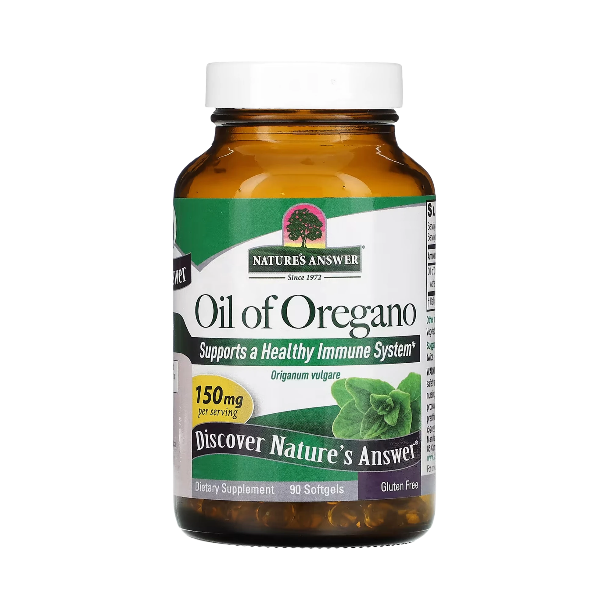 Nature’s Answer - Oil of Oregano, 90 Softgels