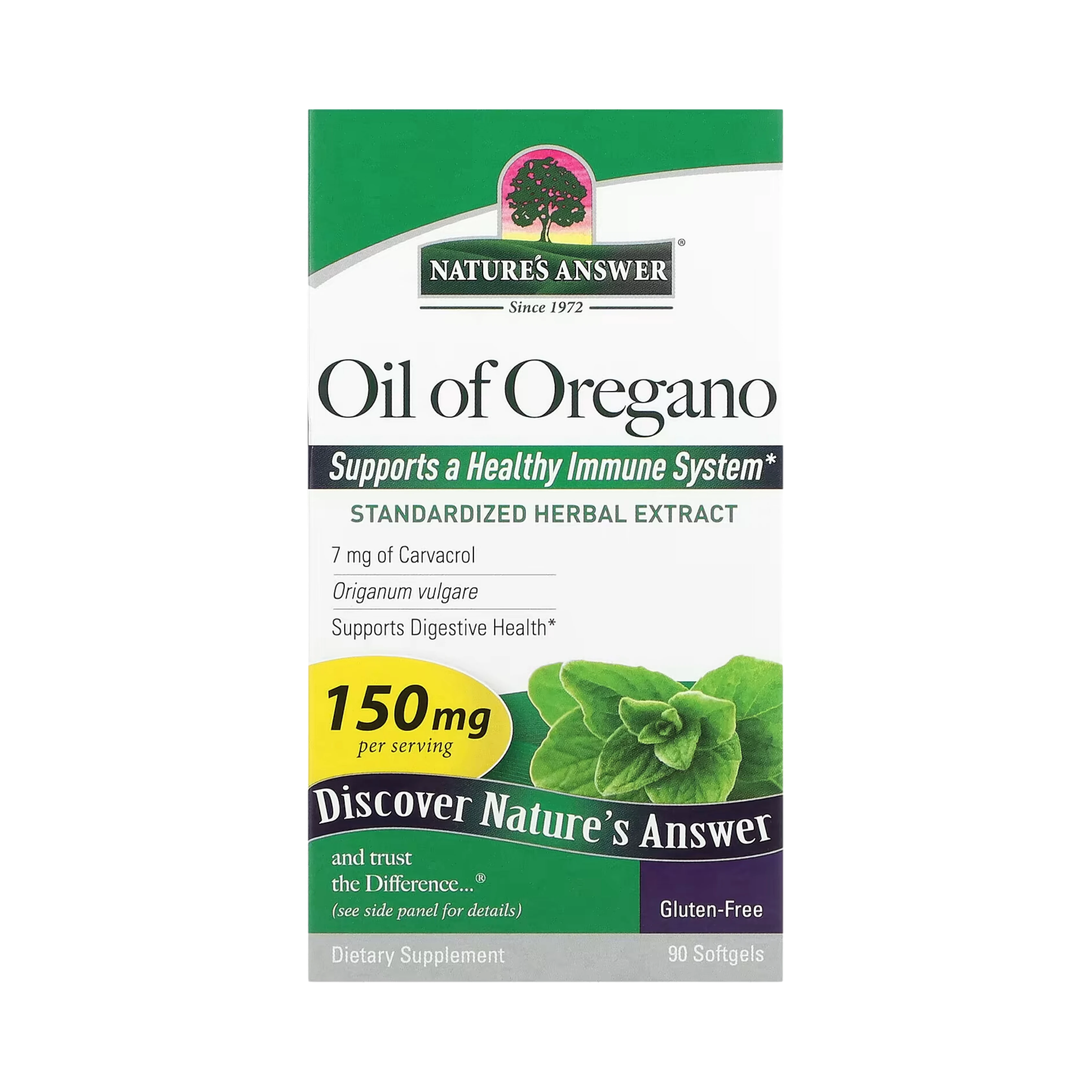 Nature’s Answer - Oil of Oregano, 90 Softgels