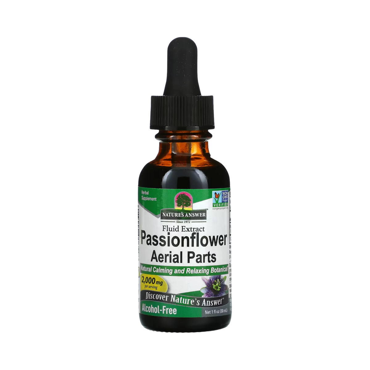 Nature’s Answer - Passion Flower Alcohol Free Extract, 1 Oz