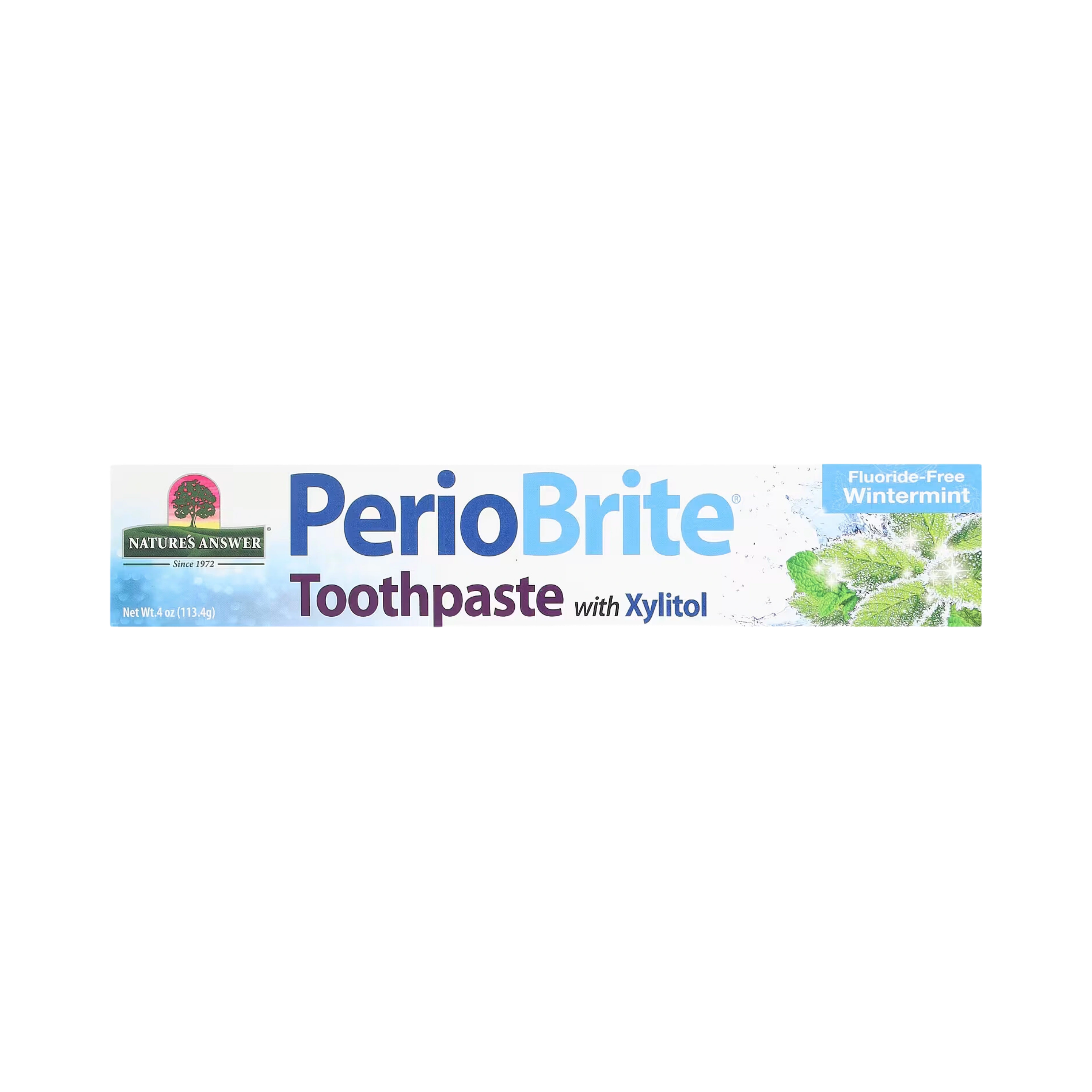 Nature's Answer - PerioBrite, Brightening Toothpaste Wintermint, 4 OZ