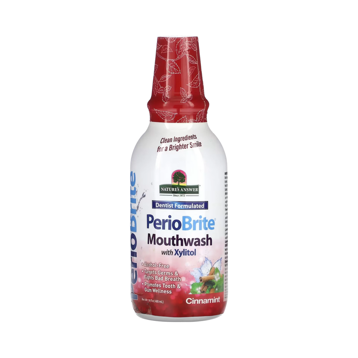 Nature's Answer - PERIOBRITE MOUTHWASH CINNAMINT 16OZ