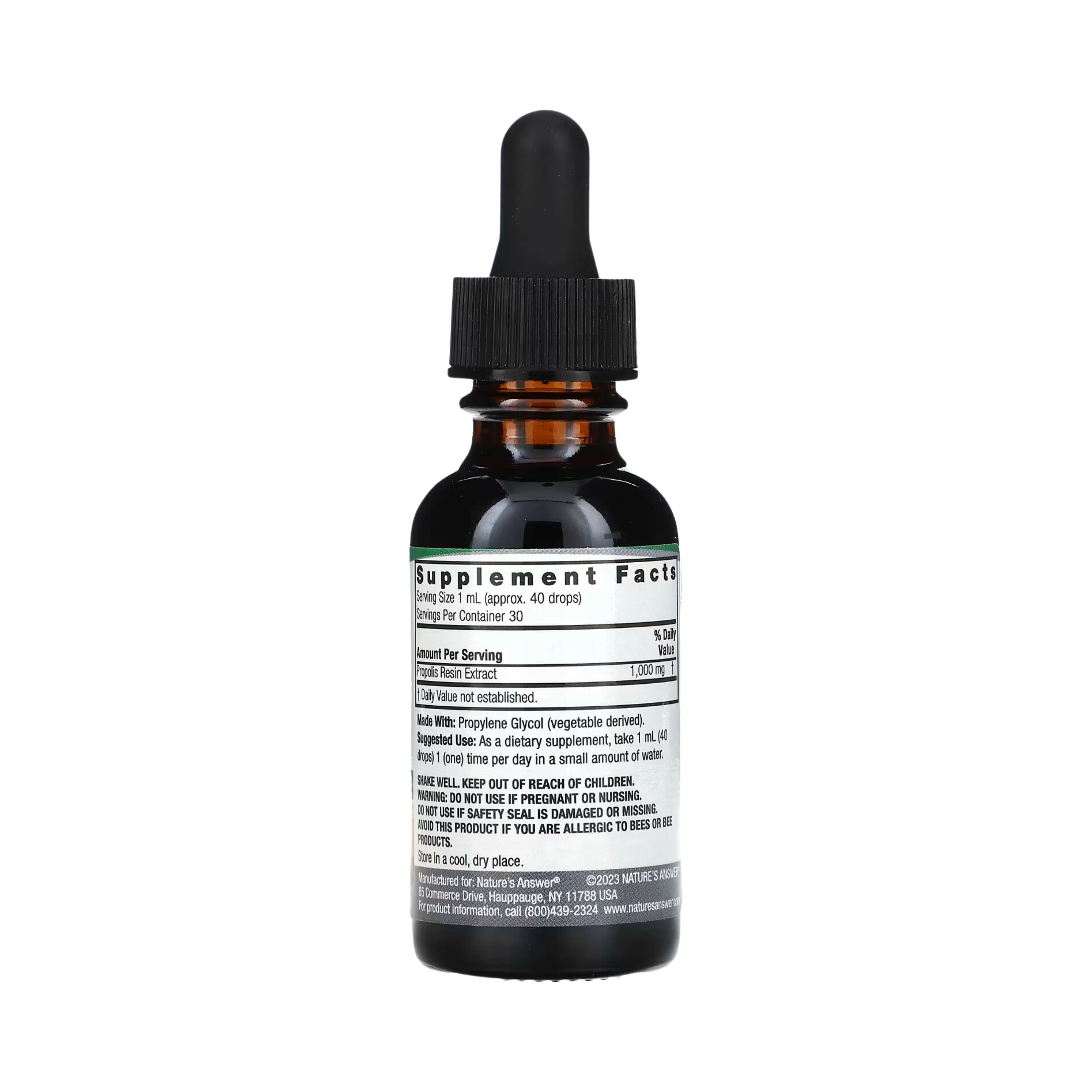 Nature's  Answer - PROPOLIS LIQUID EXTRACT 1OZ ALCOHOL-FREE