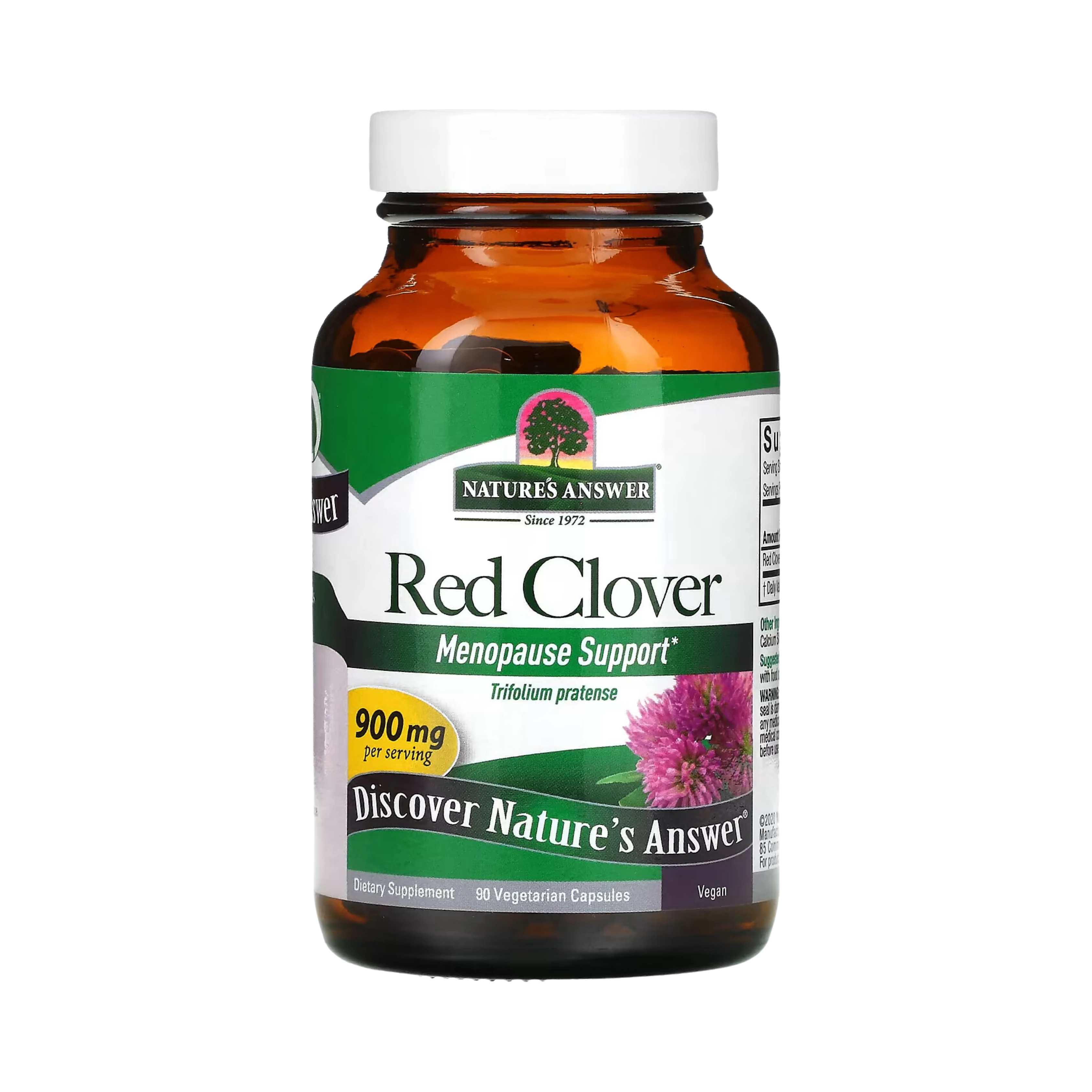 Nature's Answer - Red Clover, 90 Vegetarian Capsules