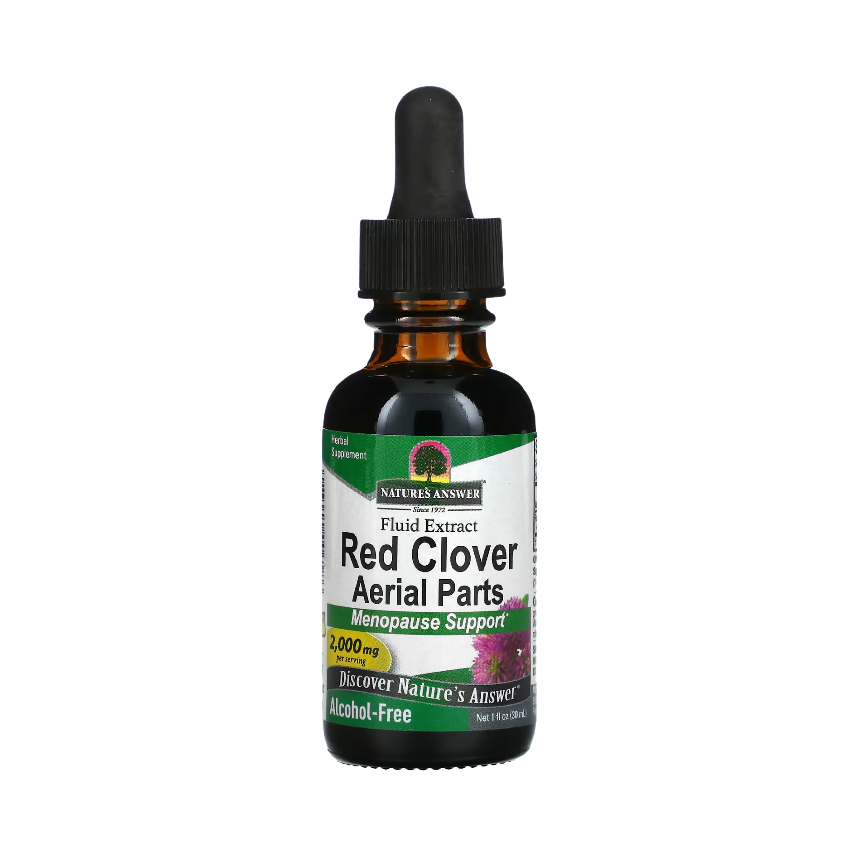 Nature’s Answer - Red Clover Alcohol Free Extract, 1 Oz
