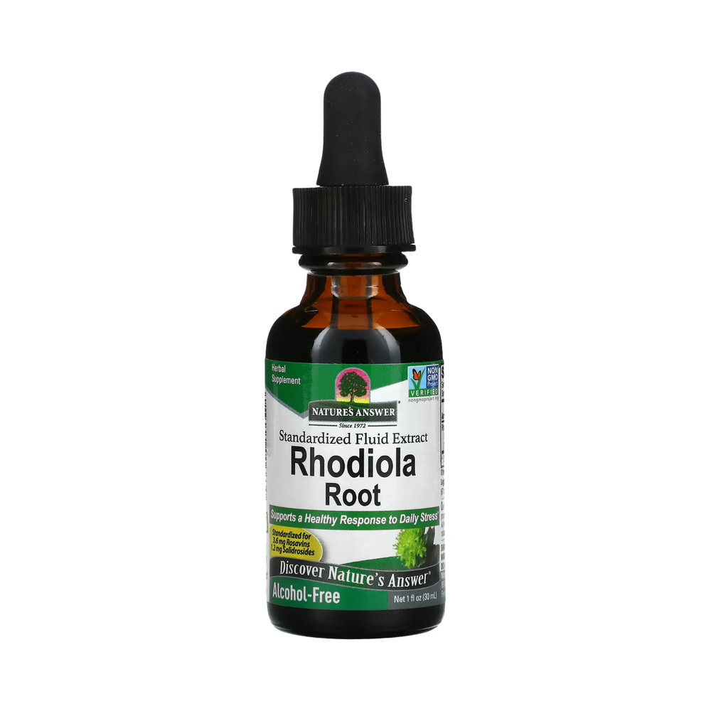 Nature’s Answer - Rhodiola Root Extract Alcohol Free, 1 Oz