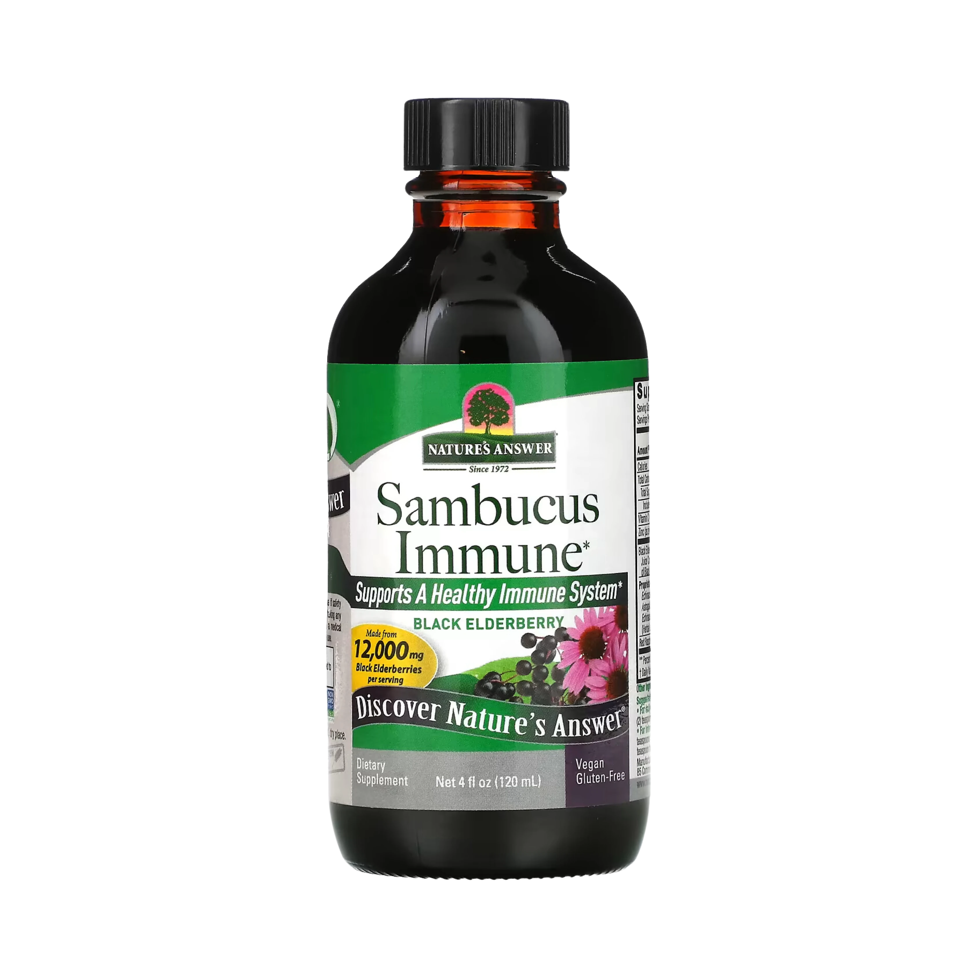 Nature’s Answer - Sambucus Immune Support, 4 Oz