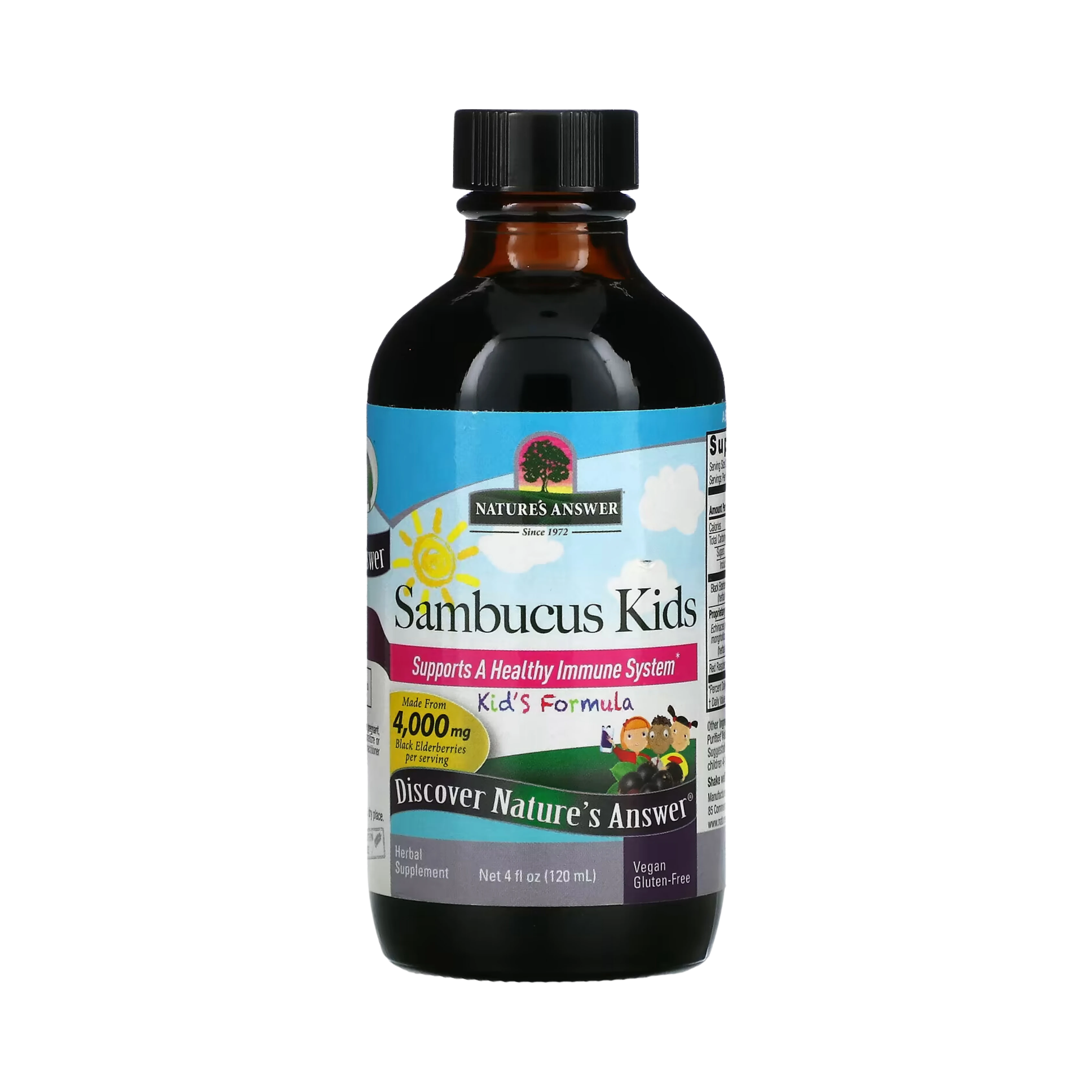 Nature’s Answer - Sambucus Kids, 4 Oz