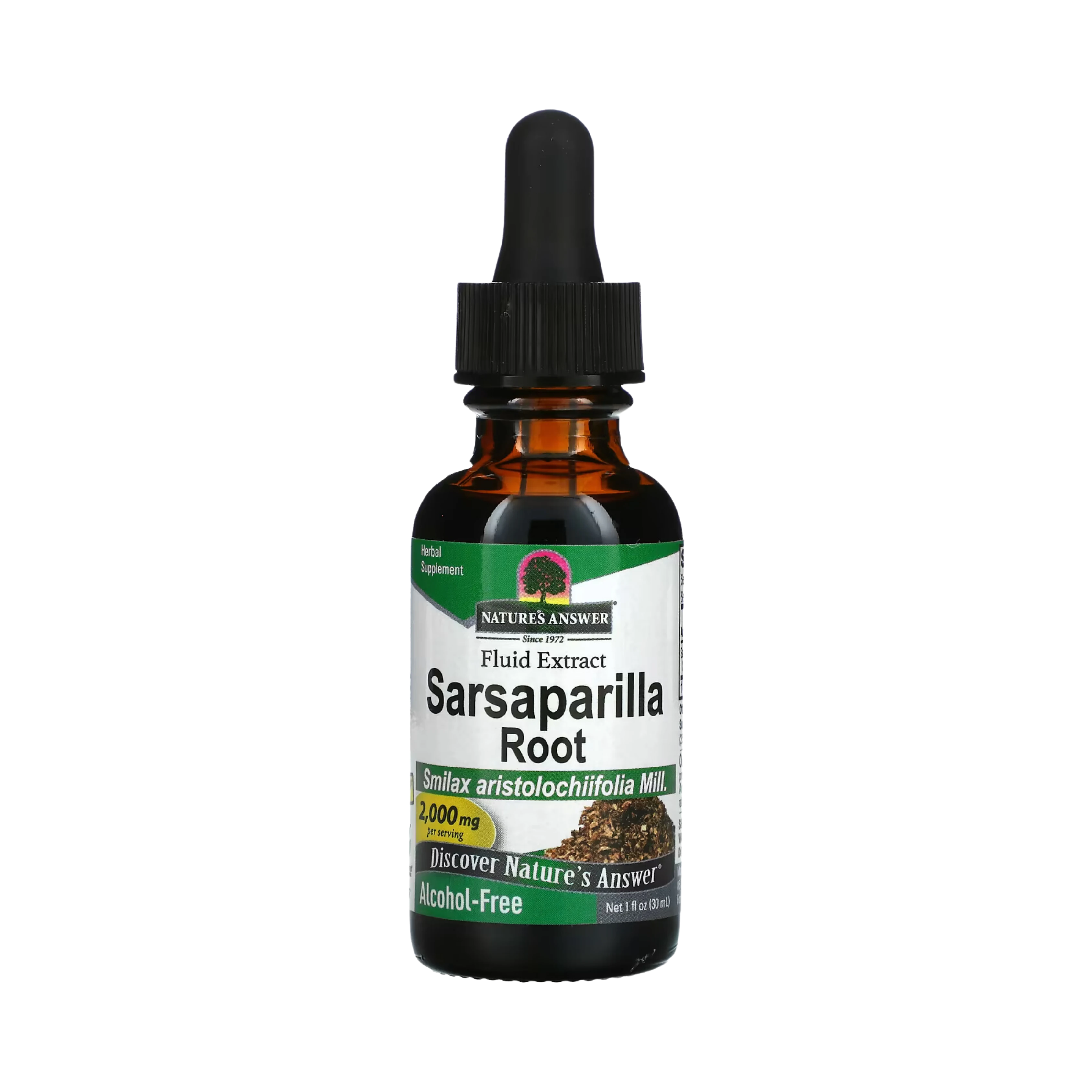 Nature’s Answer - Sarsaparilla Alcohol Free Extract, 1 Oz