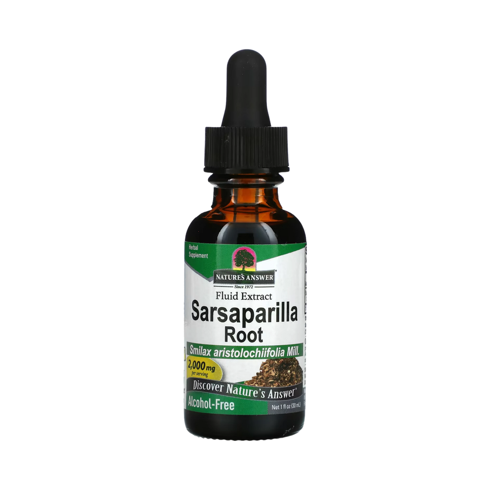 Nature’s Answer - Sarsaparilla Alcohol Free Extract, 1 Oz