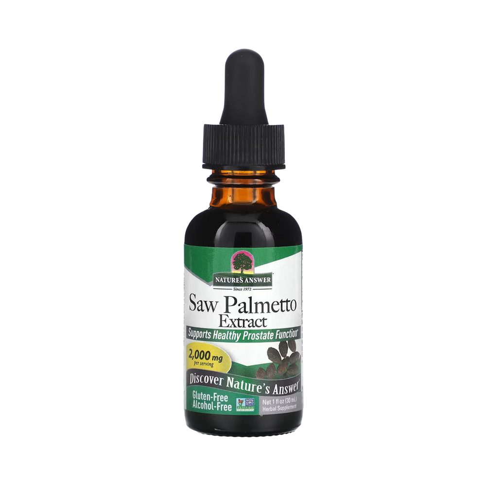 Nature’s Answer - Saw Palmetto Berry Alcohol Free Extract, 1 Oz