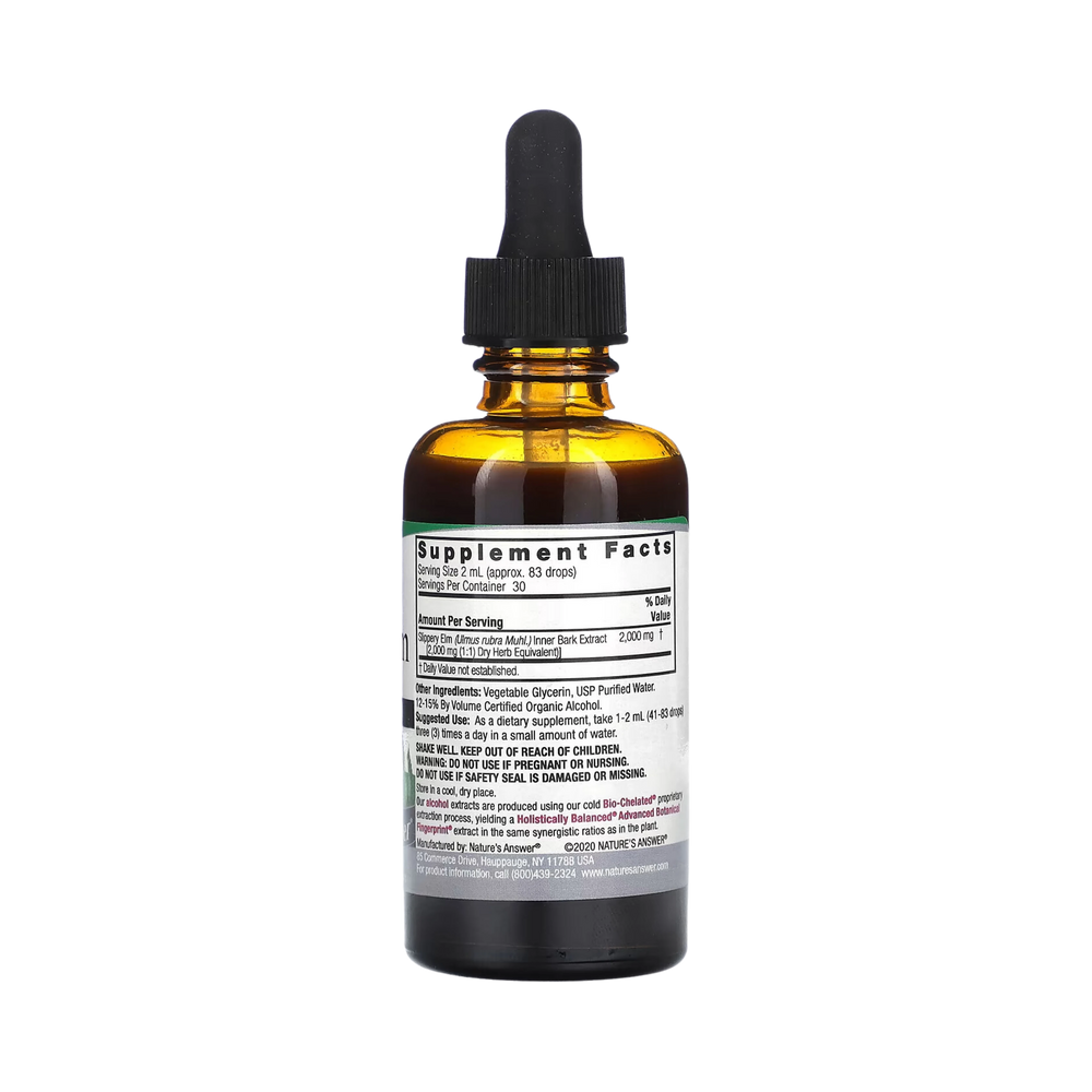 Nature's Answer, Slippery Elm Extract, 2 Oz