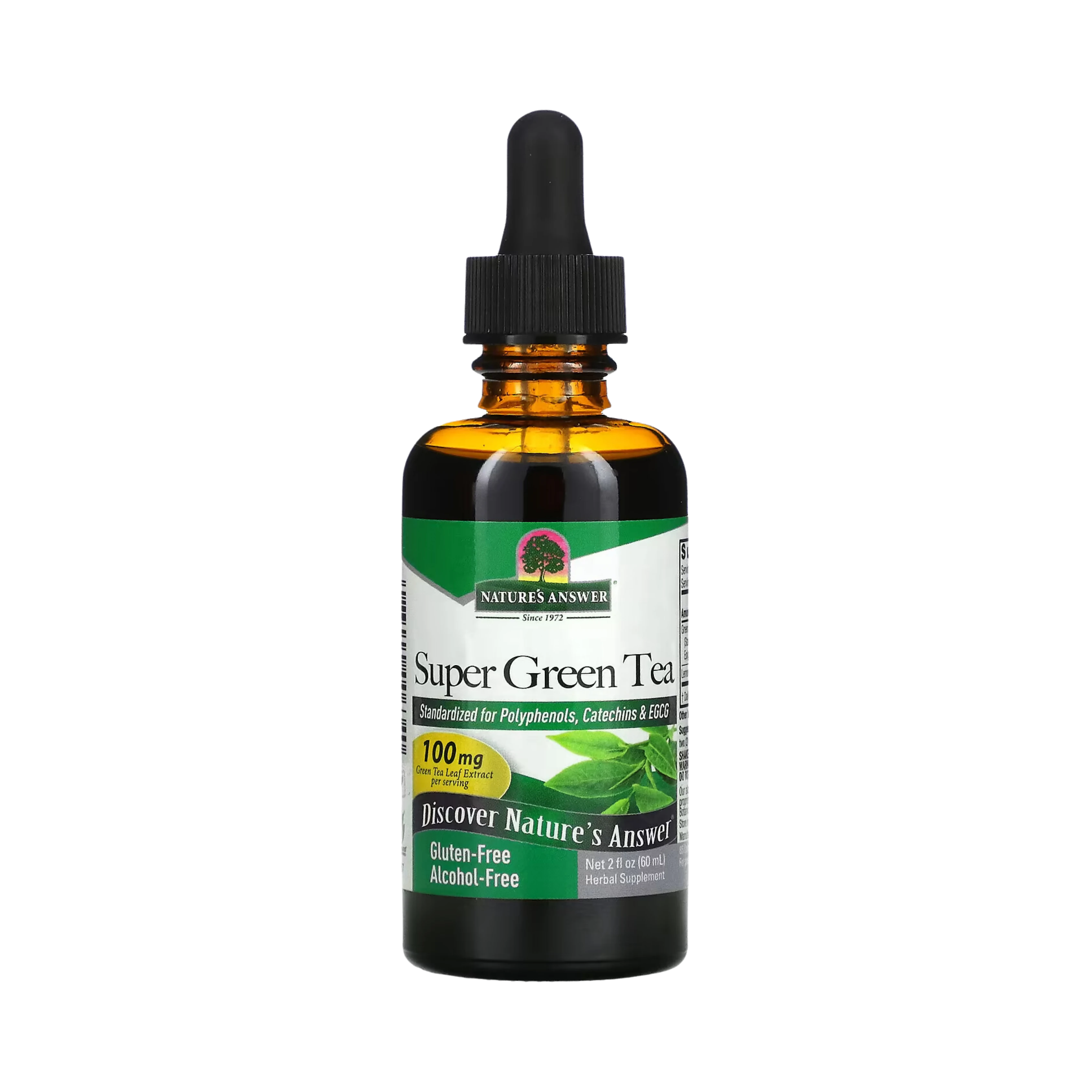 Nature’s Answer - Super Green Tea Extract, Alcohol Free, 2 Oz