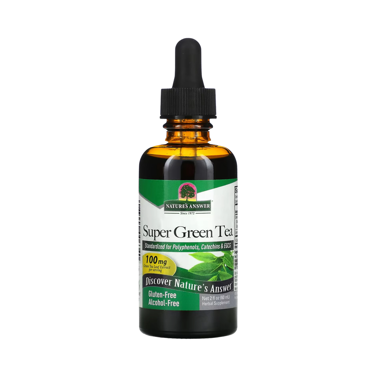 Nature’s Answer - Super Green Tea Extract, Alcohol Free, 2 Oz