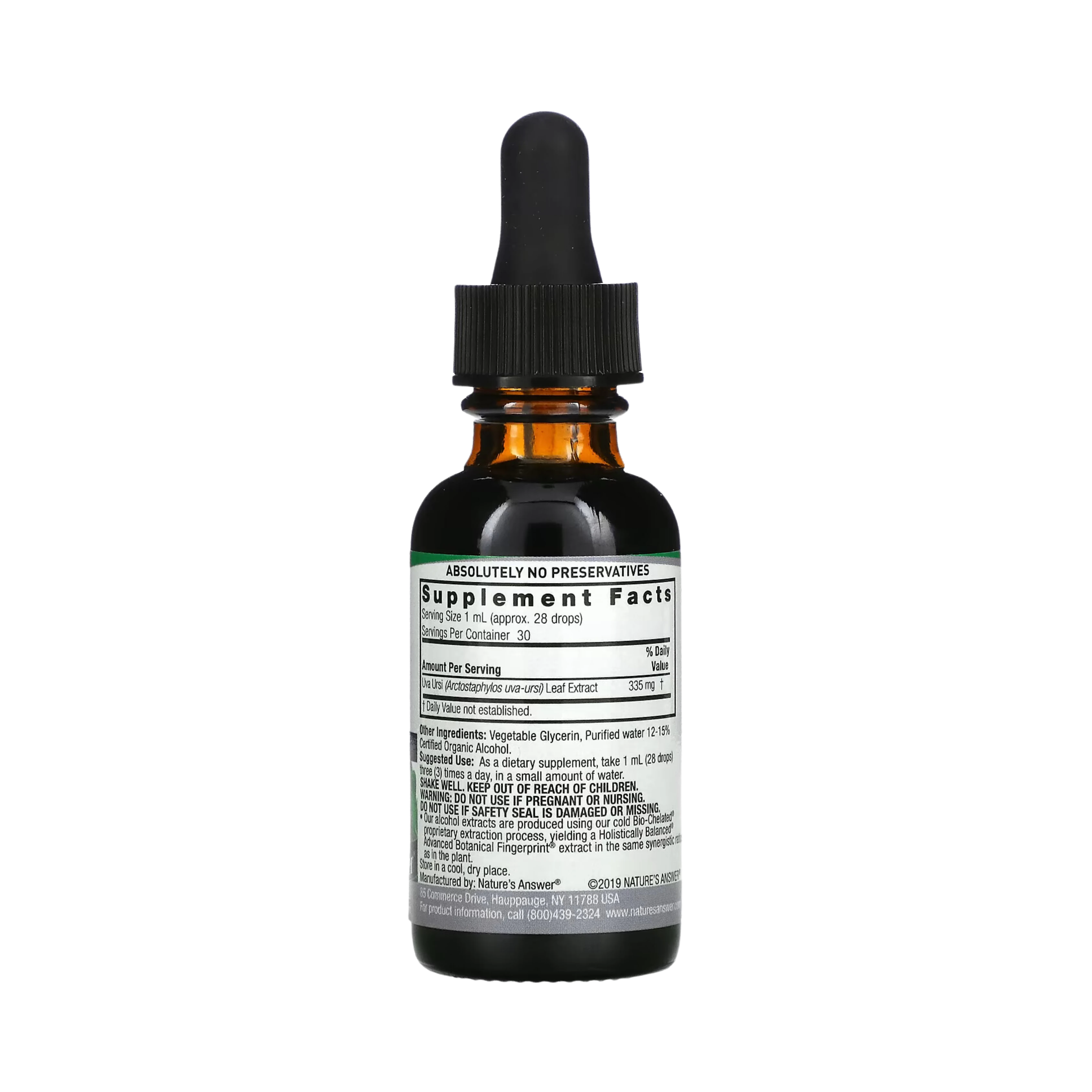 Nature’s Answer, - Uva Ursi Extract, 1 Oz