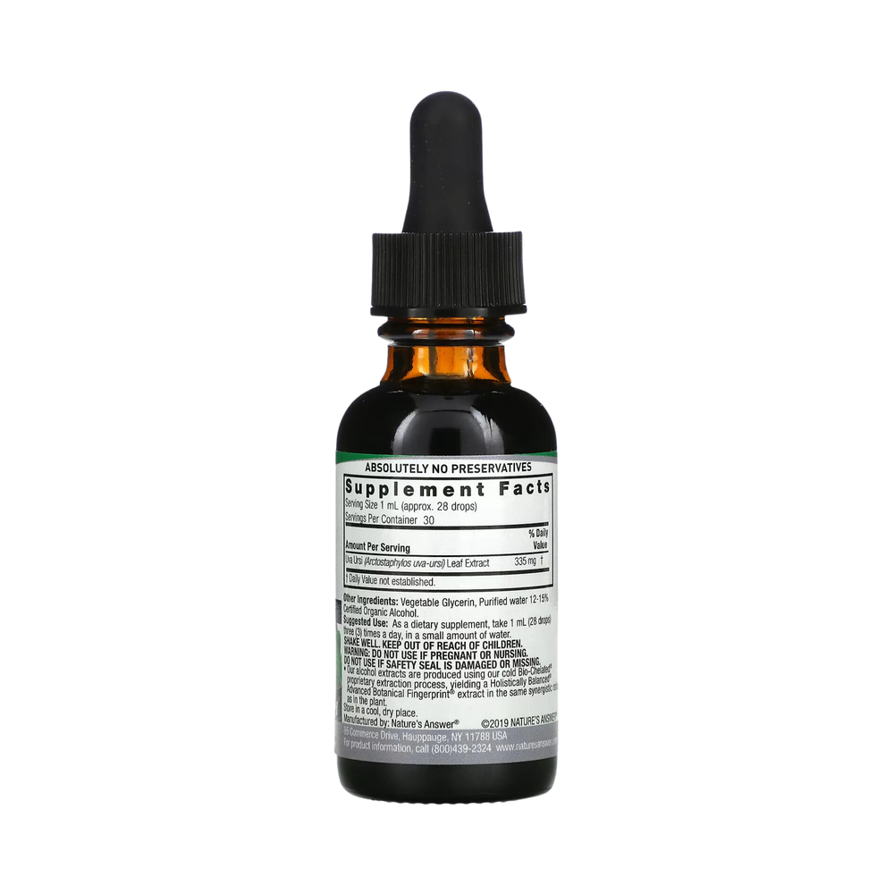 Nature’s Answer, - Uva Ursi Extract, 1 Oz