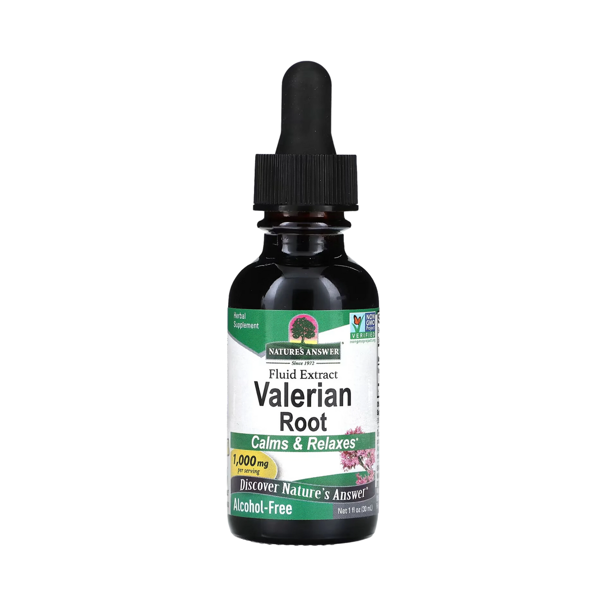 Nature's Answer - VALERIAN ROOT LIQUID EXTRACT 1OZ ALCOHOL FREE