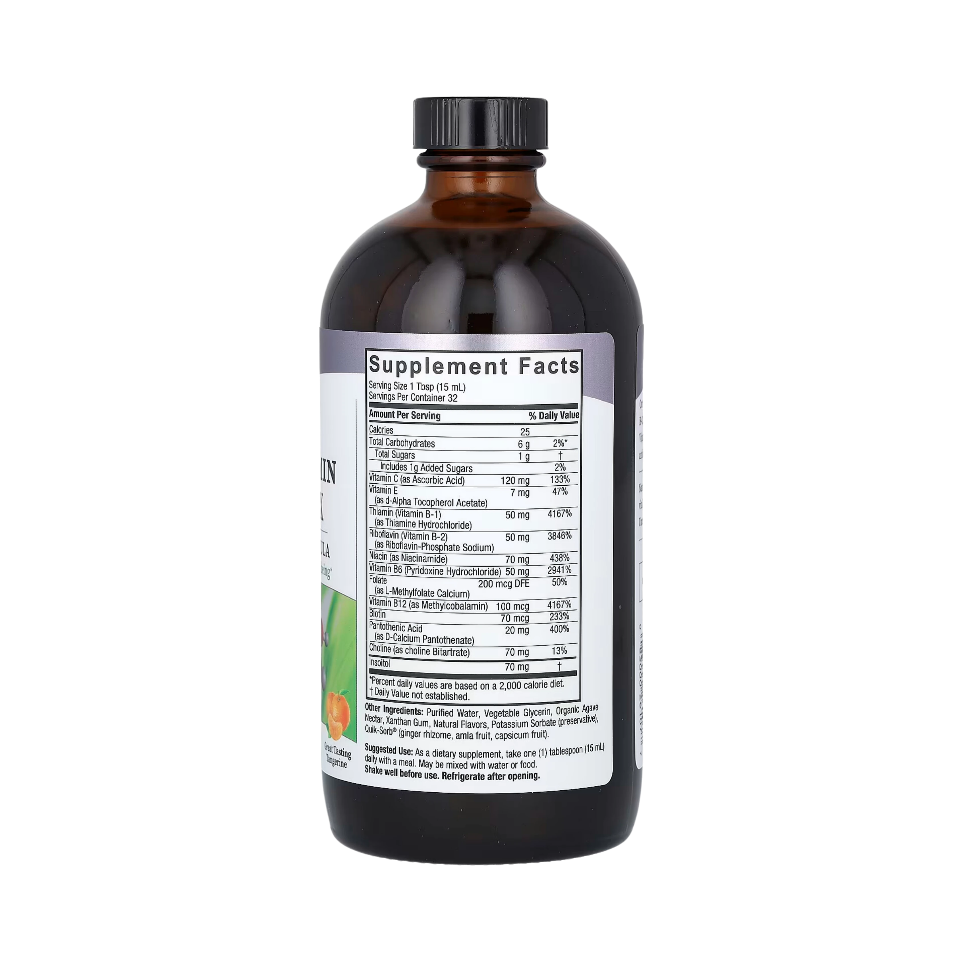 Nature's Answer - VITAMIN B COMPLEX LIQUID 16OZ