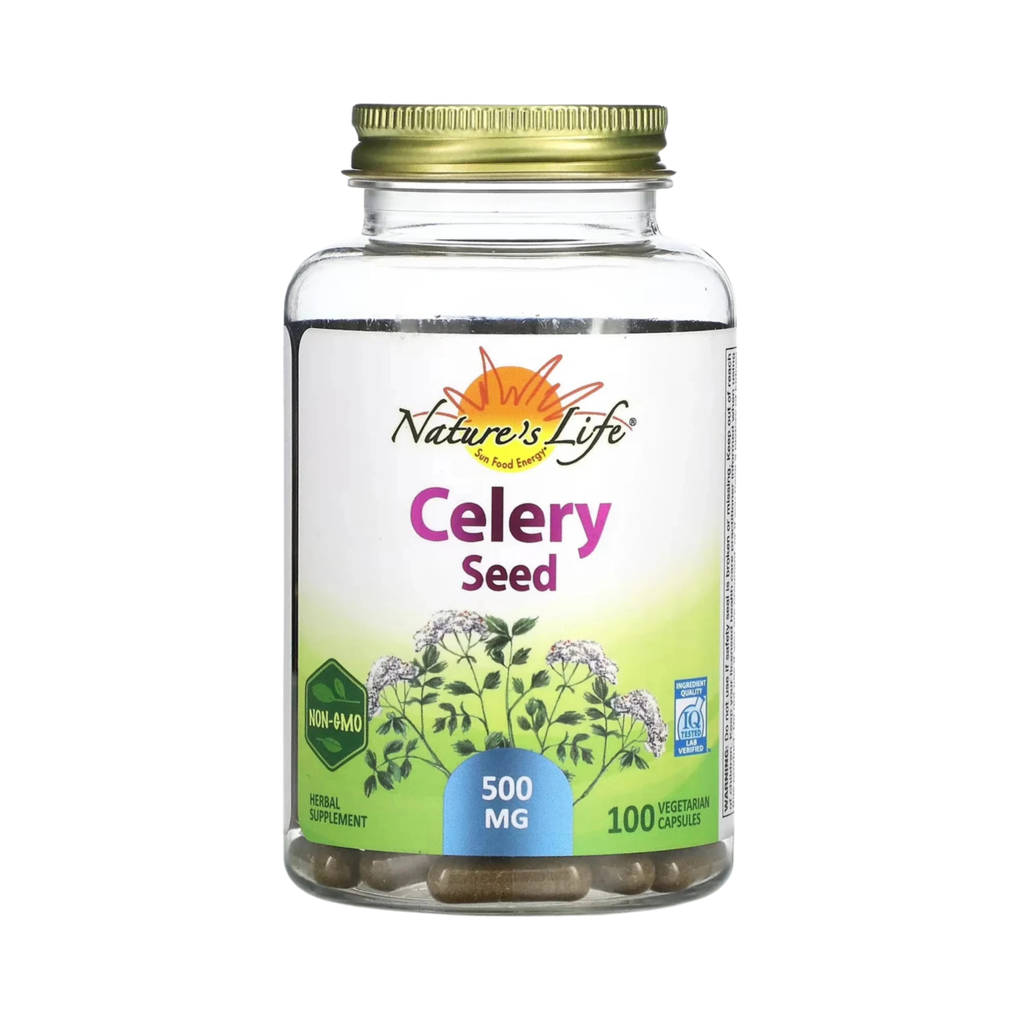 Nature’s Life, Celery Seed, 100 Capsules