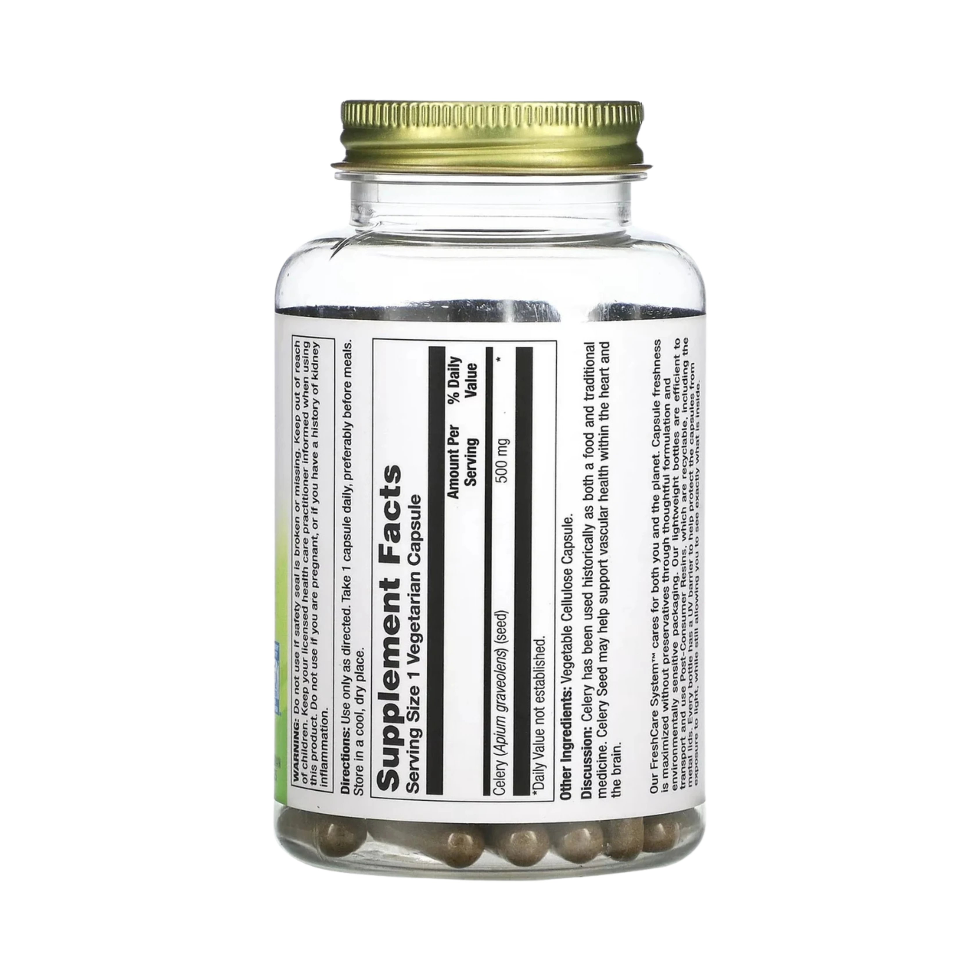 Nature’s Life, Celery Seed, 100 Capsules