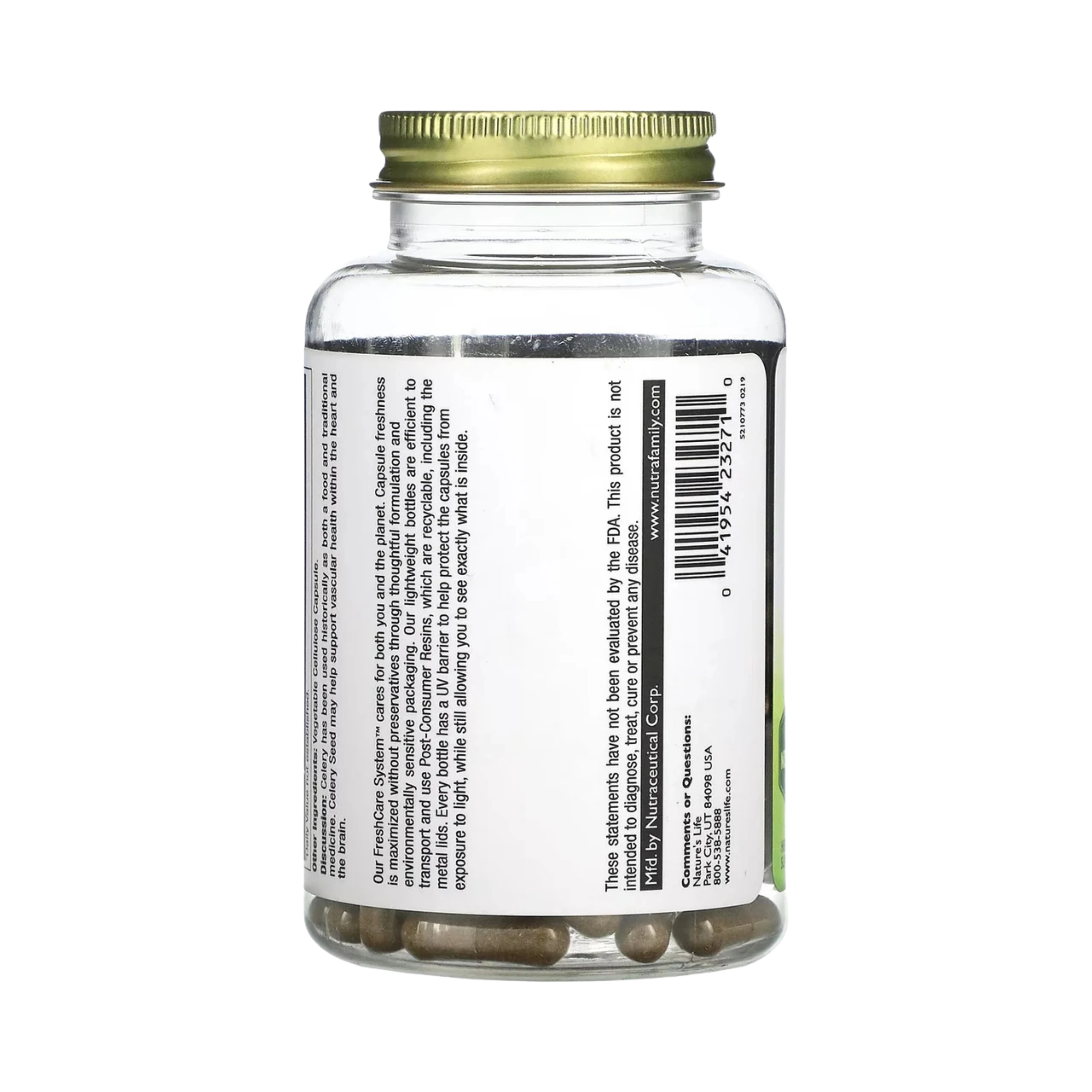 Nature’s Life, Celery Seed, 100 Capsules