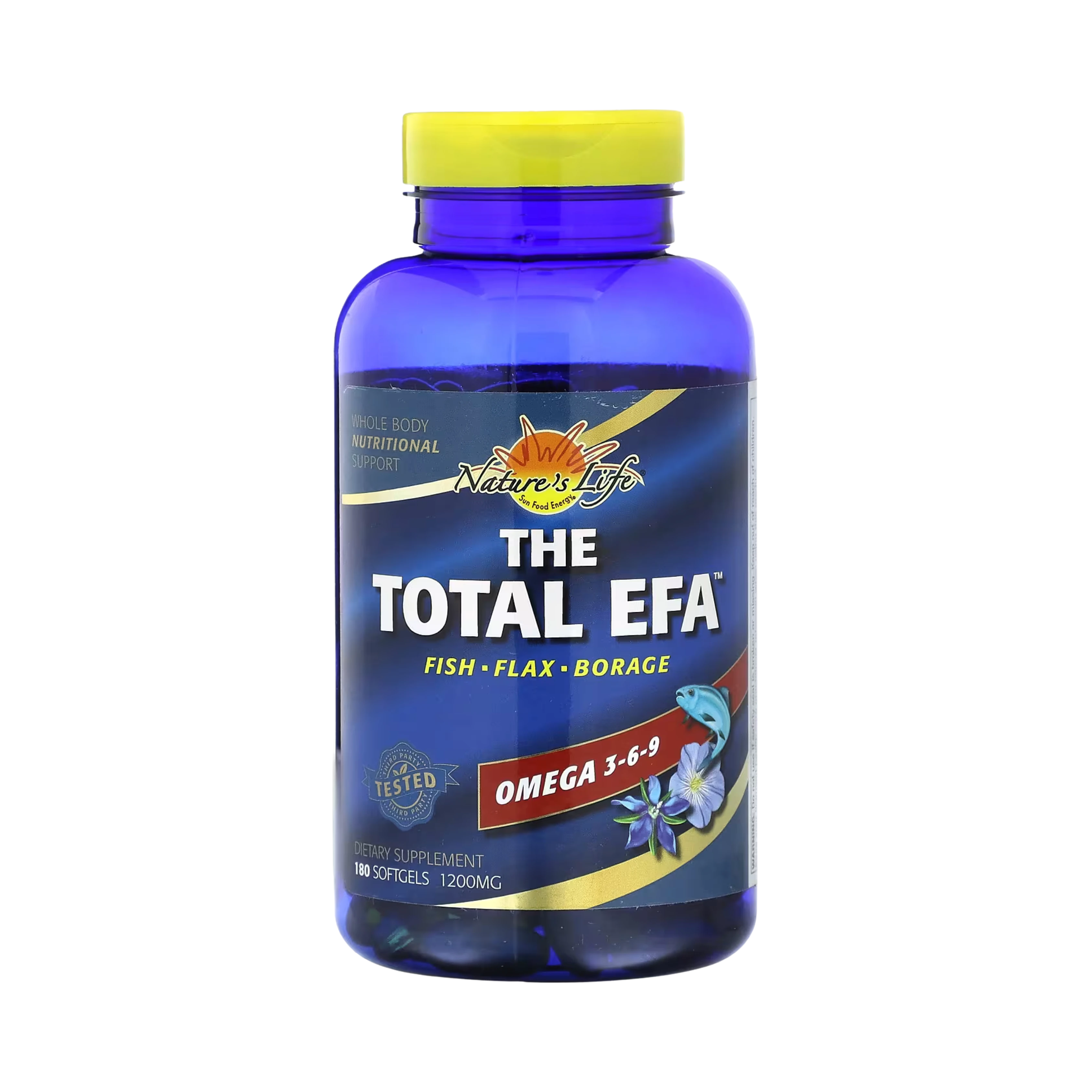 Nature’s Life, The Total EFA, 180 Softgels
