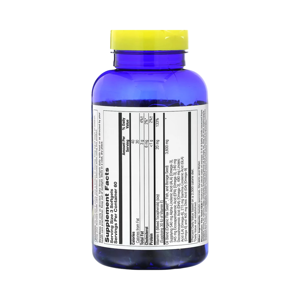Nature’s Life, The Total EFA, 180 Softgels