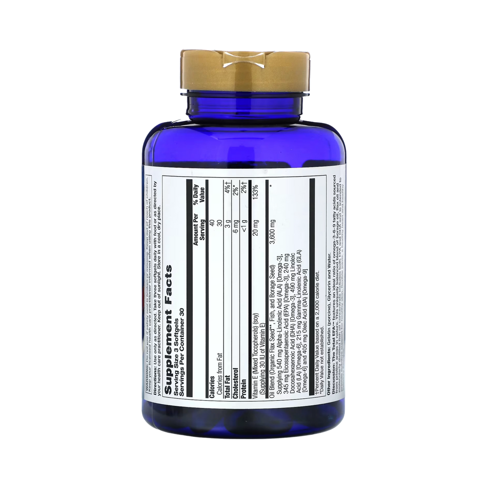 Nature's Life, The Total EFA Fish Oi, 90 Softgels